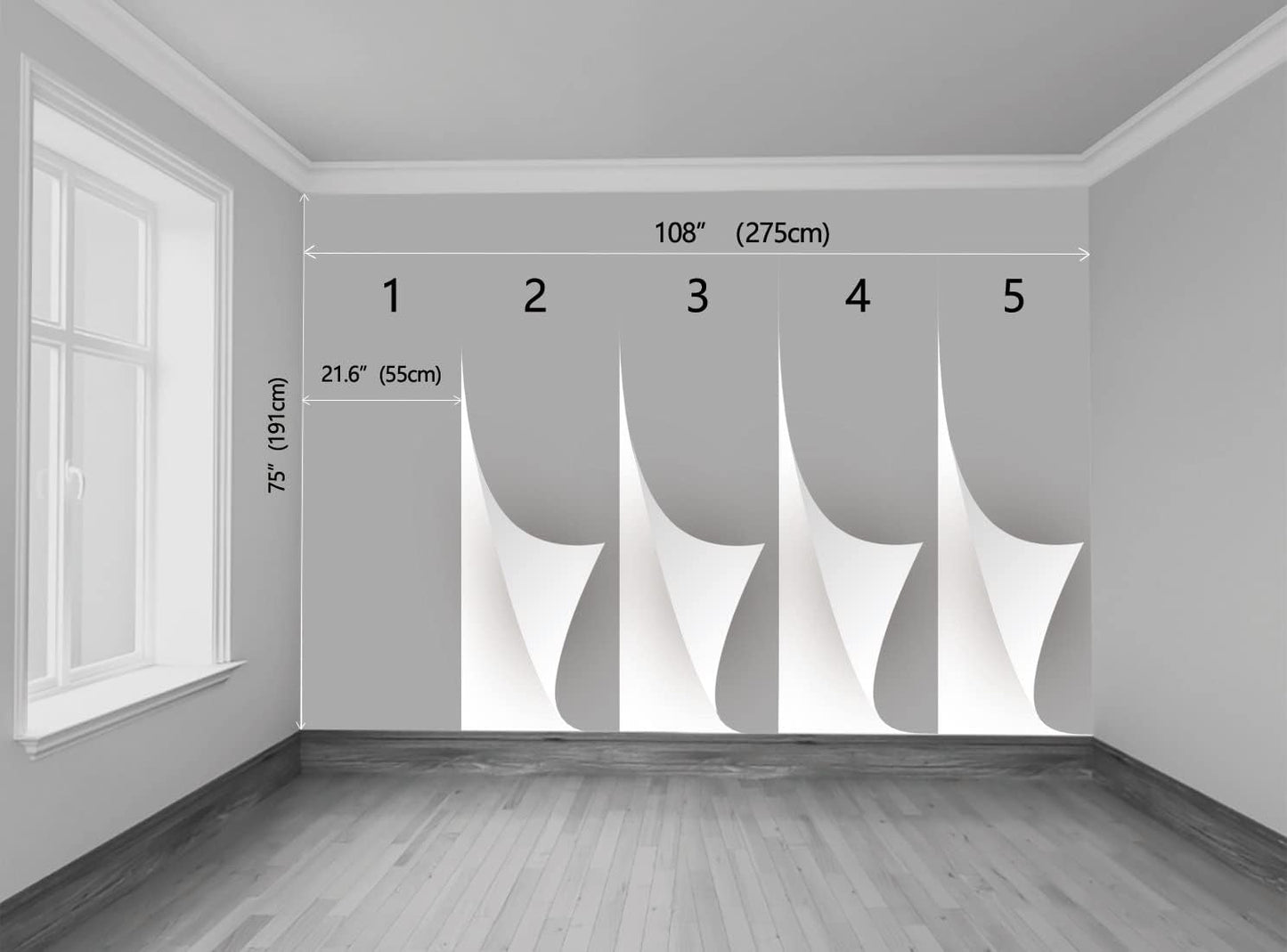 Green Wallpaper Banana Leaf Floral Mural Wallpaper for Bedroom Living Room TV Background Sofa Wall (not self-Adhesive)