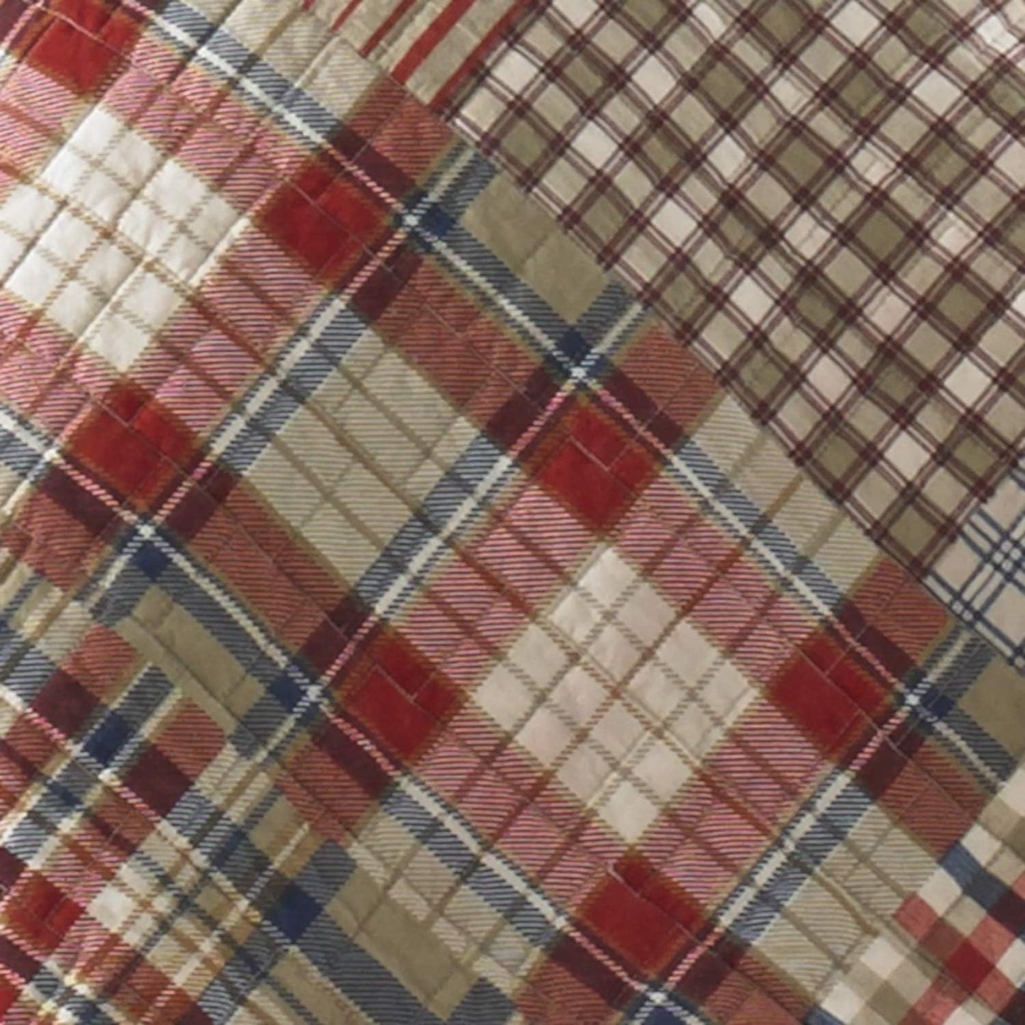 Eddie Bauer - Twin Quilt Set, Reversible Cotton Bedding with Matching Sham, Medium-Weight for Year Round Use, Dorm Essentials (Hawthorne Brown)