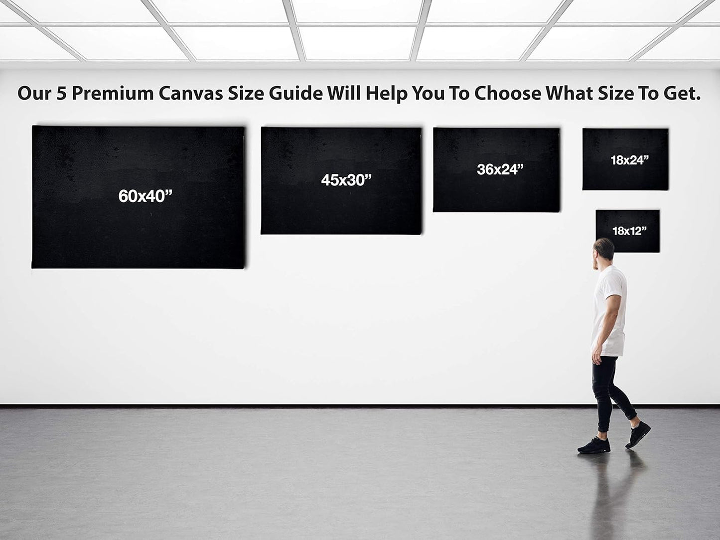 Death Star Inspired Canvas Print Wall Art | Futuristic Space Station Artwork | Smooth Surface Home Decor – Various Sizes (24in x 18in Modern Black Framed)