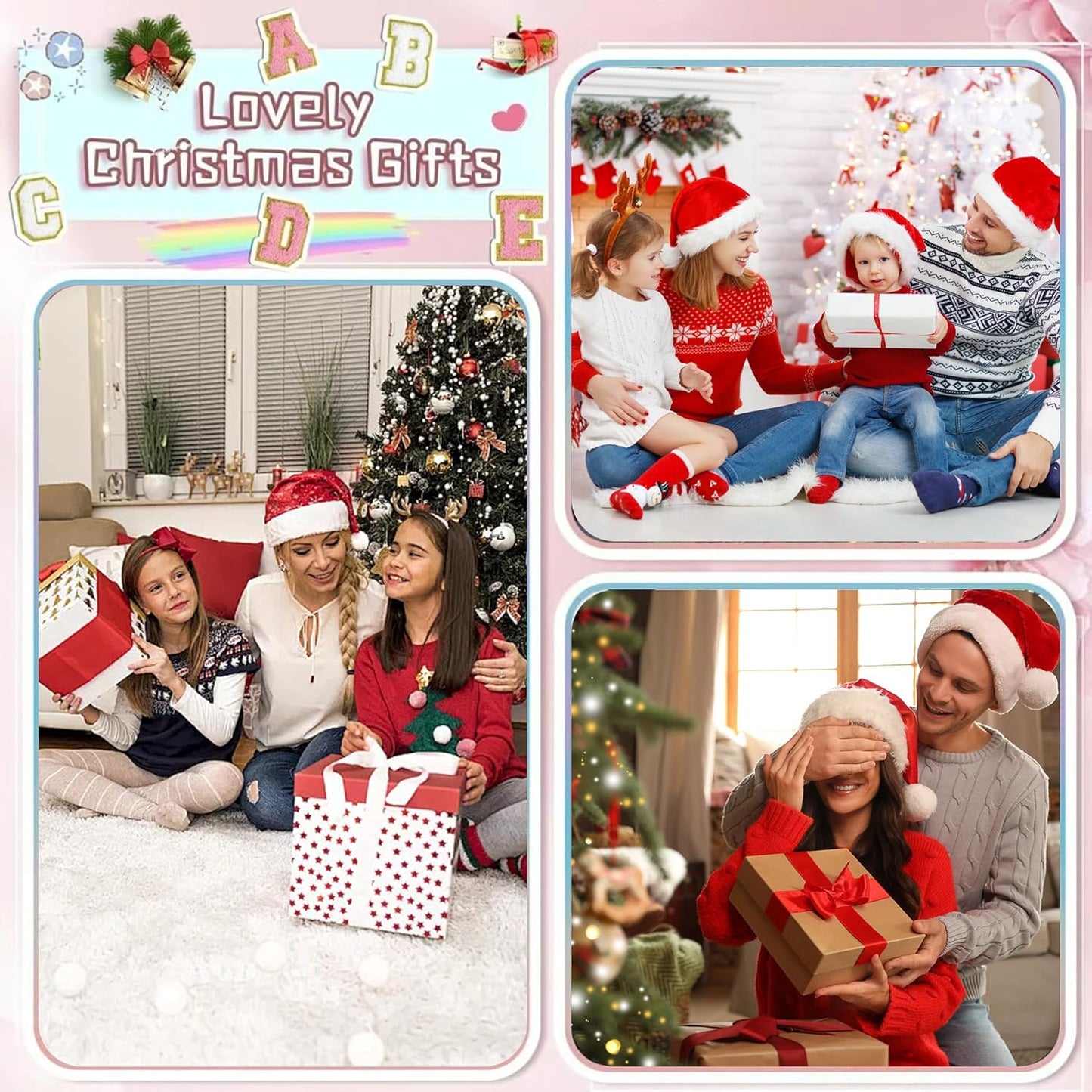 Personalized Christmas Ornaments, Custom Photo & Text 2025 Christmas Tree Ornament, Ideal for Xmas Decorations, Baby Showers, Weddings, Birthdays, Gifts for Mom, Dad, Kids, Pets, Friends