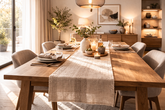 How Textured Table Runners Elevate Everyday Dining Spaces