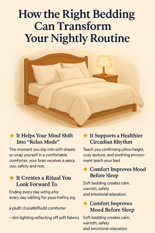 How the Right Bedding Can Transform Your Nightly Routine