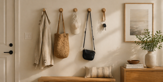 How Wall Hooks Keep Everyday Items Organized Without Visual Clutter
