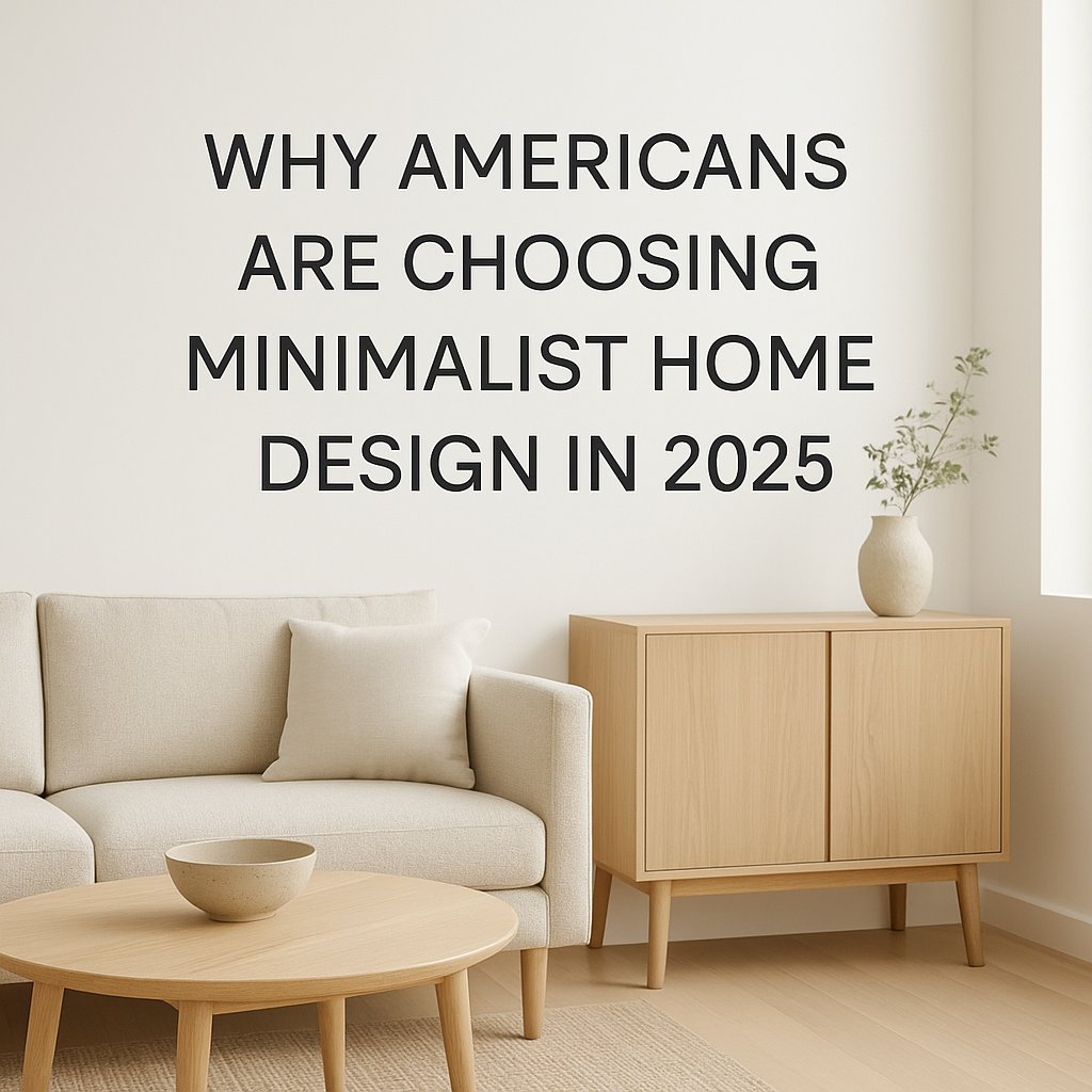 Why Americans Are Choosing Minimalist Home Design in 2025