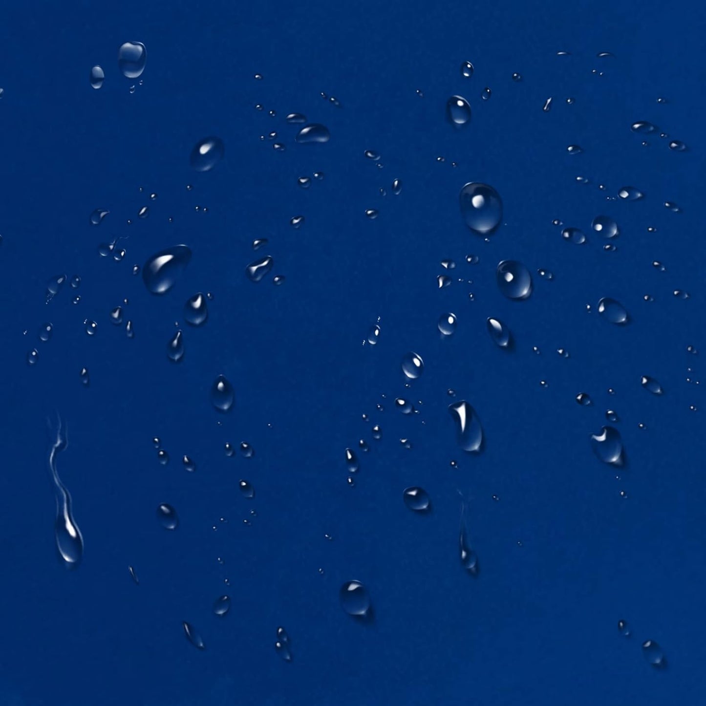 SuperO Waterproof Spandex Table Cover for 4FT Table Universal Fitted Stretch Tablecloth for Party, Banquet, Wedding and Events-Classic Blue