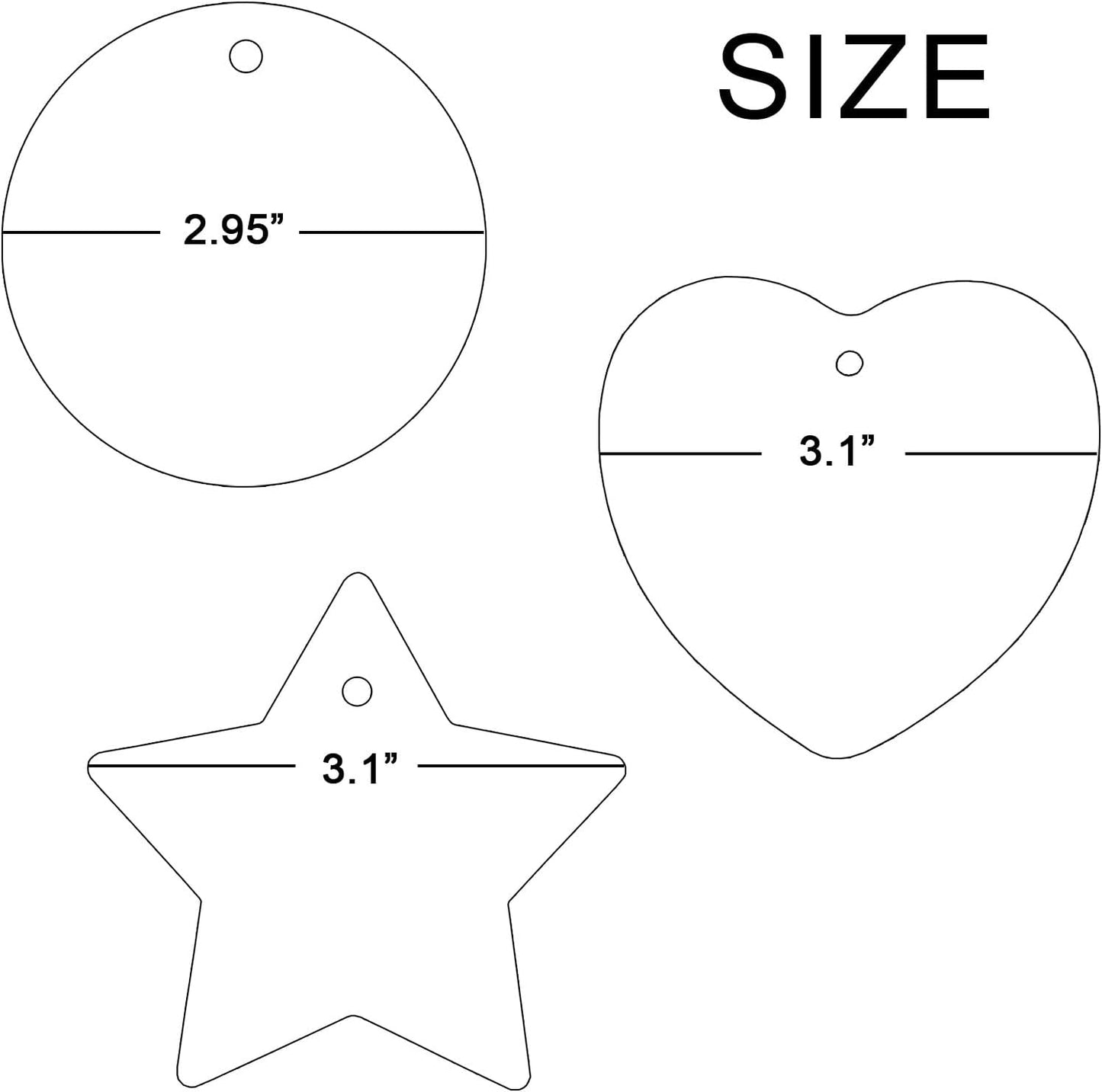 Personalized Christmas Ornaments,2025 Ceramic 3” Photo Frame Ornament w/Any Picture and Text - 3 Shape Options,Double Sided - Custom Xmas Ornament Picture Frame for Christmas Tree,Xmas Ornaments