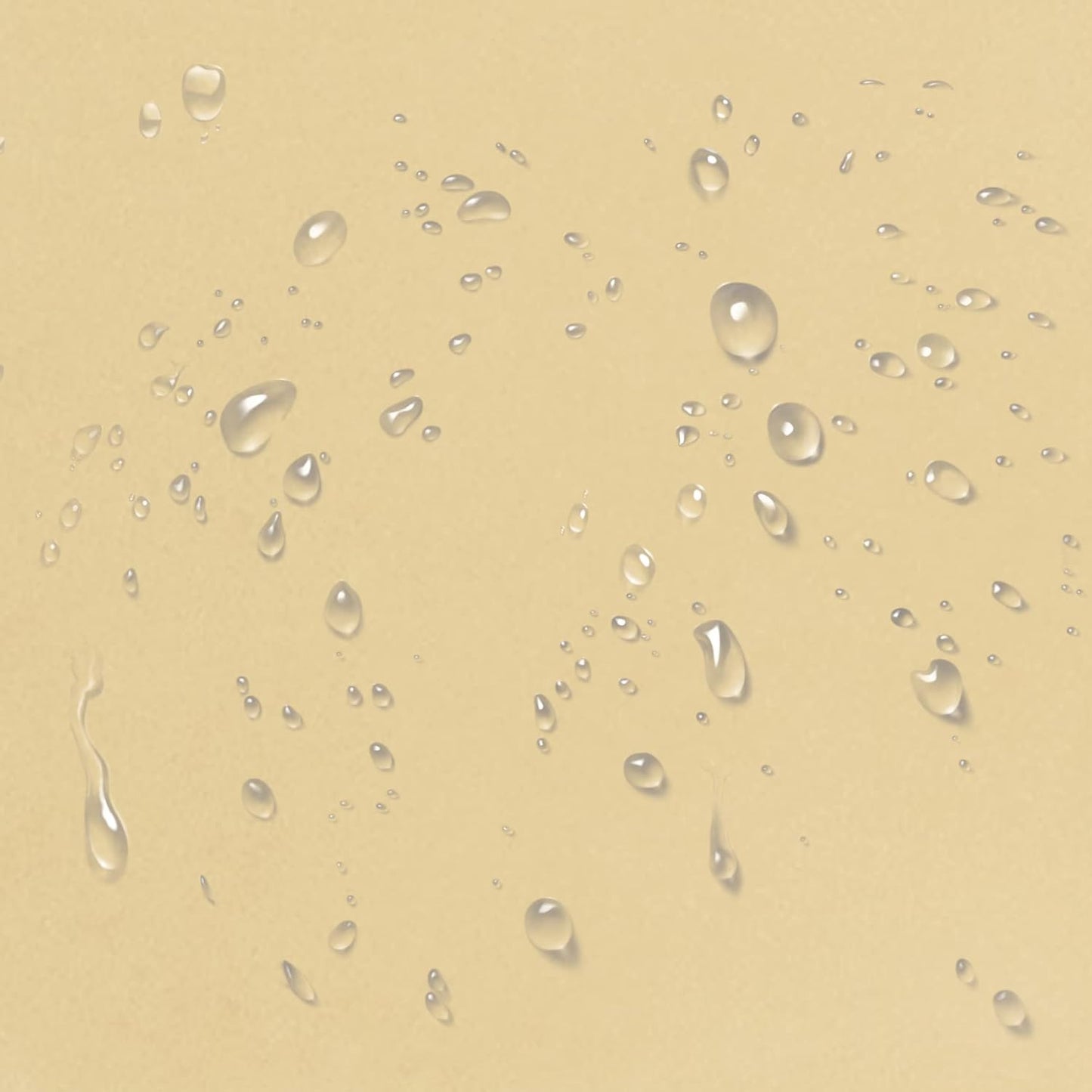 SuperO 2Pack Waterproof Spandex Table Cover for 8FT Table Universal Fitted Stretch Tablecloth for Party, Banquet, Wedding and Events-Champagne