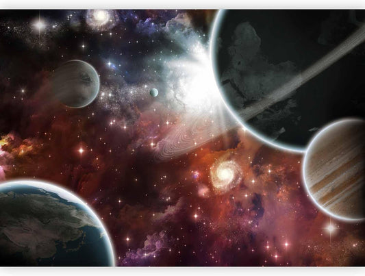 artgeist Wall Mural Cosmos Galaxy 157x110 in - XXL Non-Woven Wallpaper Fleece Wall Decor Photo Print Picture Image Design Home 10110905-32