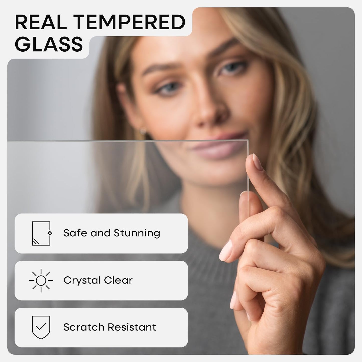 Homeforia 6x8 Picture Frame Black, High End Metal 6 x 8 Black Frames with Mat 5 x 7 for Art, 8x6 Desk Frame Matted to 5x7 inch Photo, 6 by 8 Wall or Tabletop Frames, Tempered Glass, Wall Kit, Set of 1