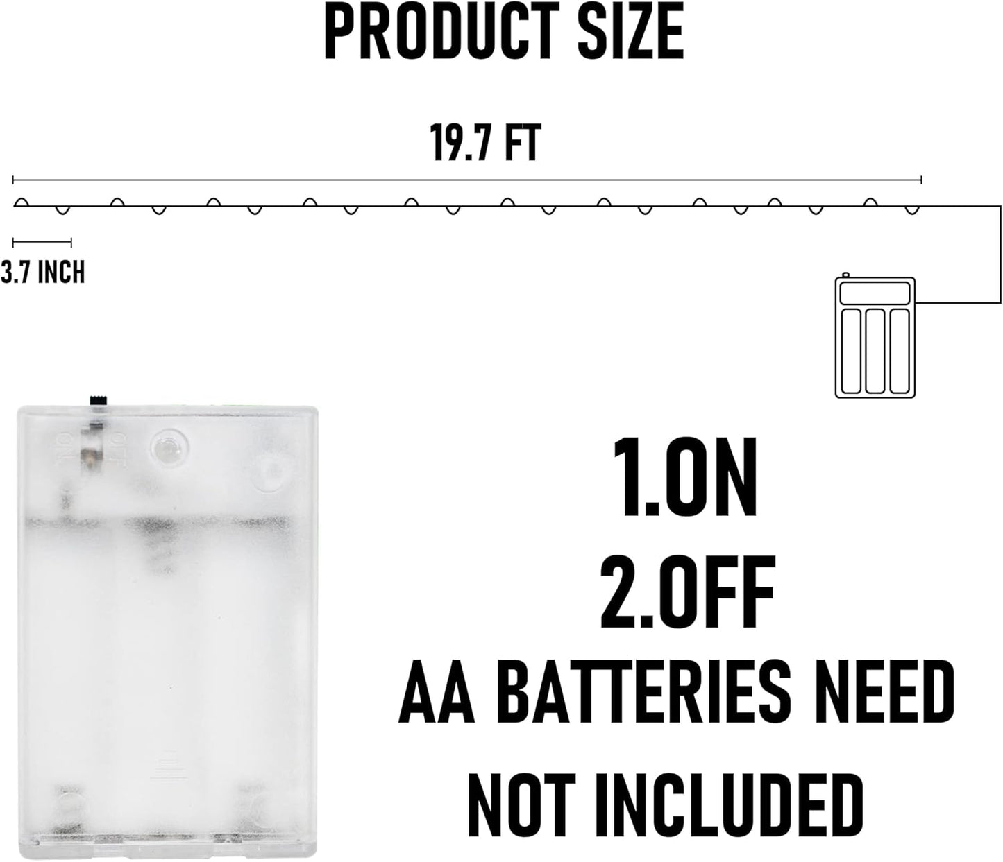 Dazzle Bright Purple Fairy String Lights, 4 Pack Total 80FT 240LED Copper Wire Battery Operated Waterproof Lights, Halloween Decorations for Indoor Home Outdoor Patio Yard Party Decor