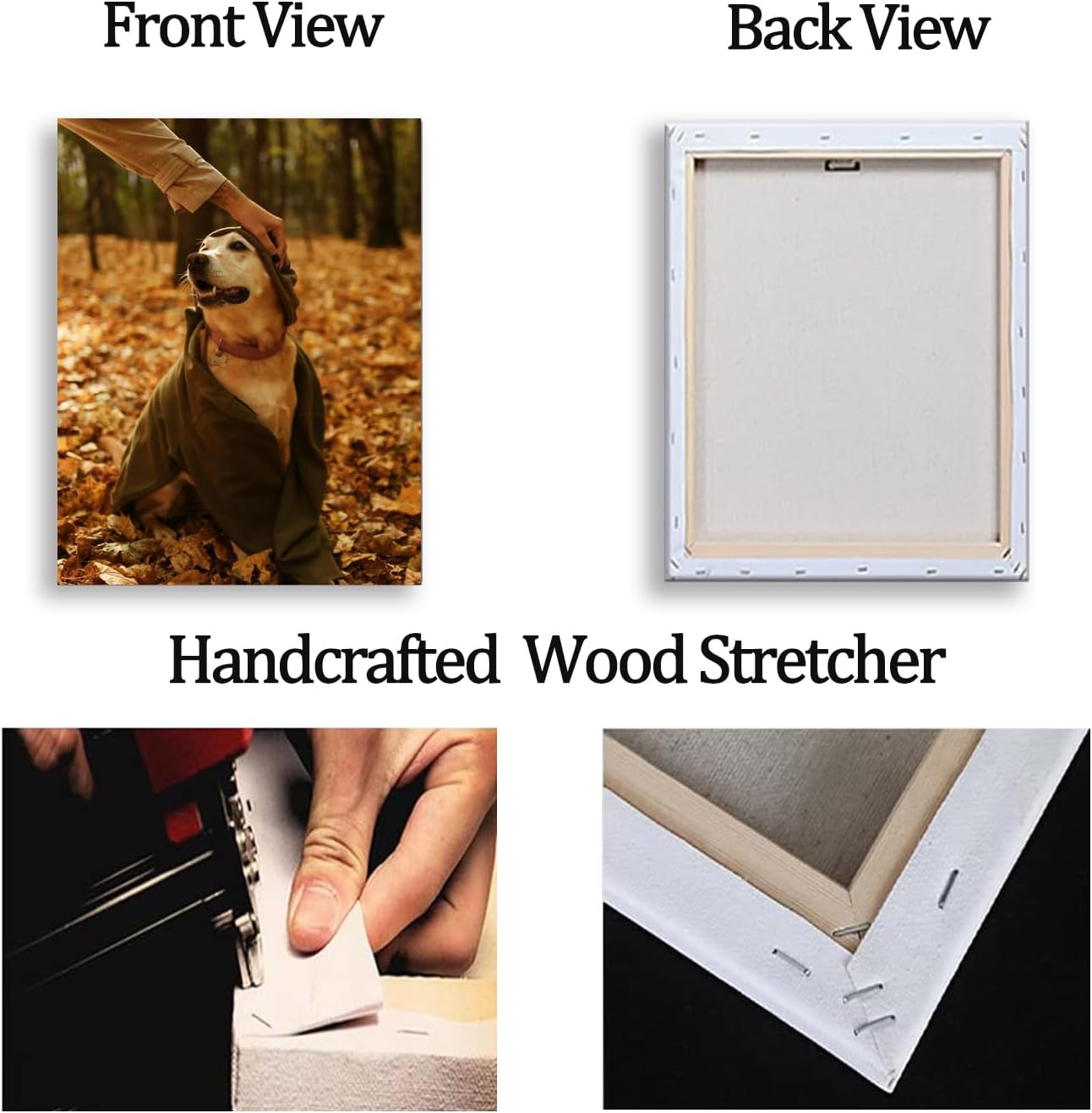 Custom Framed Canvas Prints With Your Photos-Personalized Picture To Canvas Wall Art ，Home Decoration Gifts Holiday Gifts