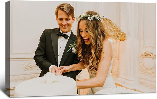 Framed Canvas Prints With Your Photo-Personalized Picture To Canvas Wall Art