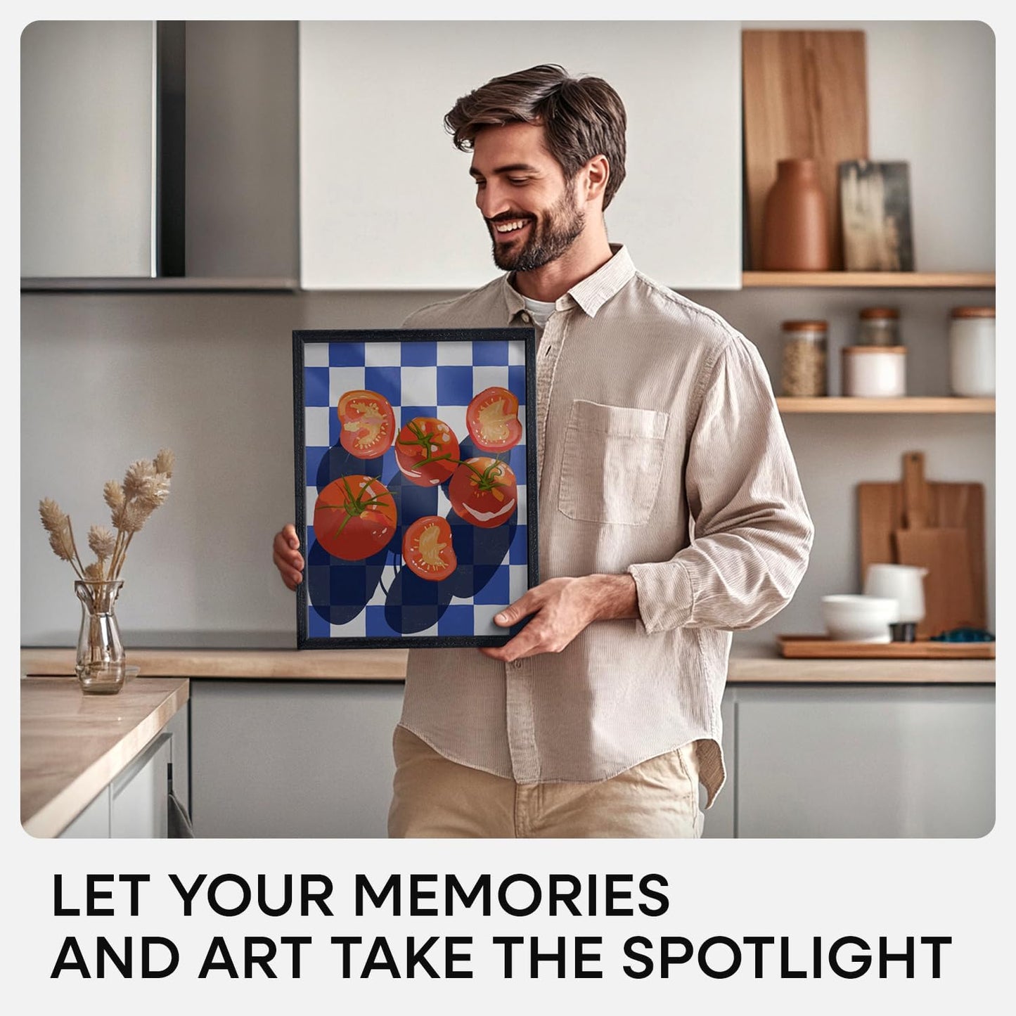 Homeforia 12x16 Black Wood Picture Frame, High End Oak 12x16 Poster Frames with Mat 9x12 Print, 12 x 16 Black Wooden Frame Matted to 9 by 12 Photo, 16x12 Thin Frame, Tempered Glass, Wall Kit, Set of 1