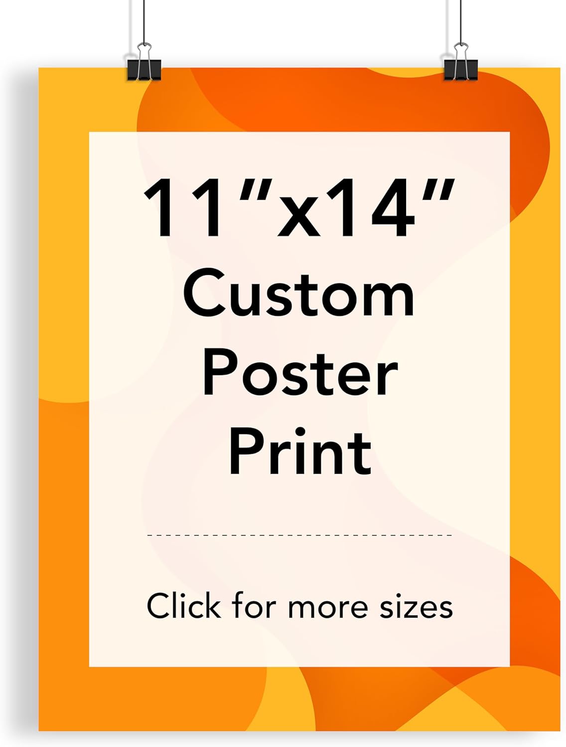 Custom Poster Print,11x14, Upload Any Photos/Images, Personalized Photo Prints, DIY Your Own Poster, Photo to Poster Printing