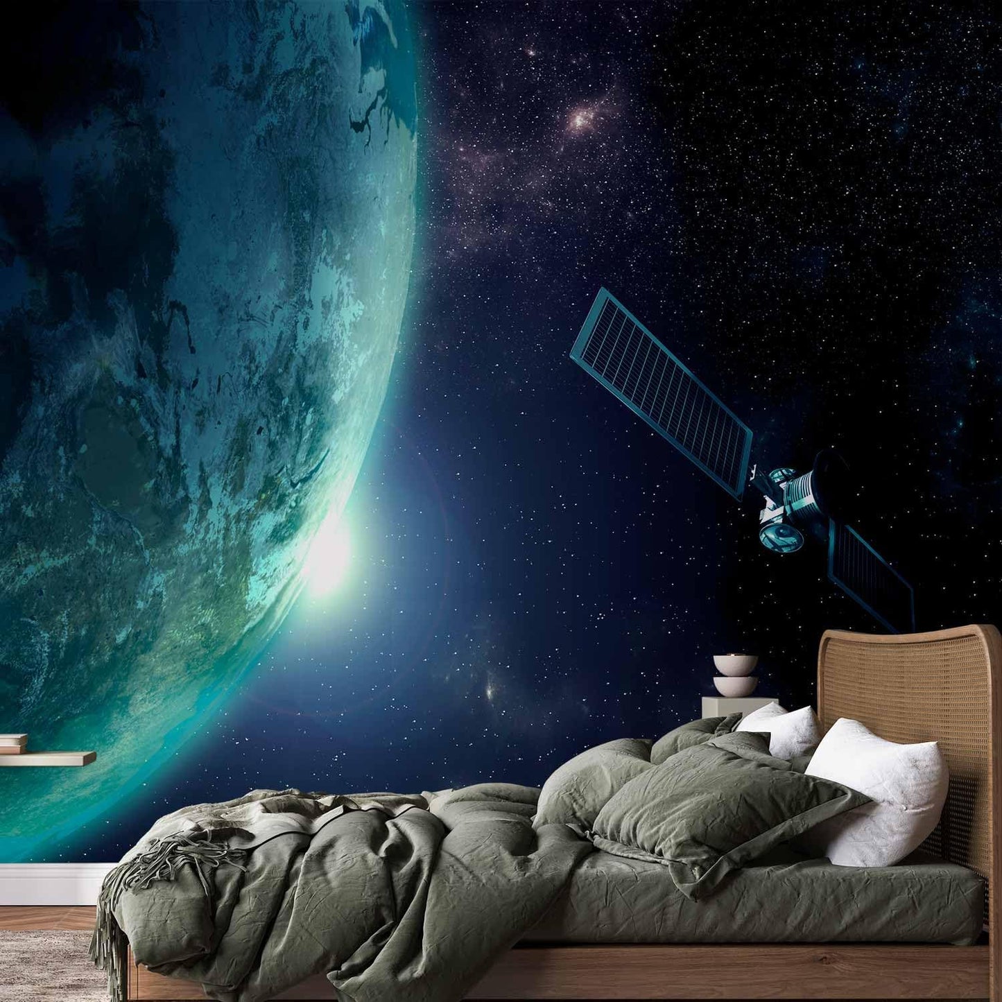 artgeist Wall Mural Cosmos Galaxy 197x138 in - XXL Non-Woven Wallpaper Fleece Wall Decor Photo Print Picture Image Design Home n-B-0007-a-c