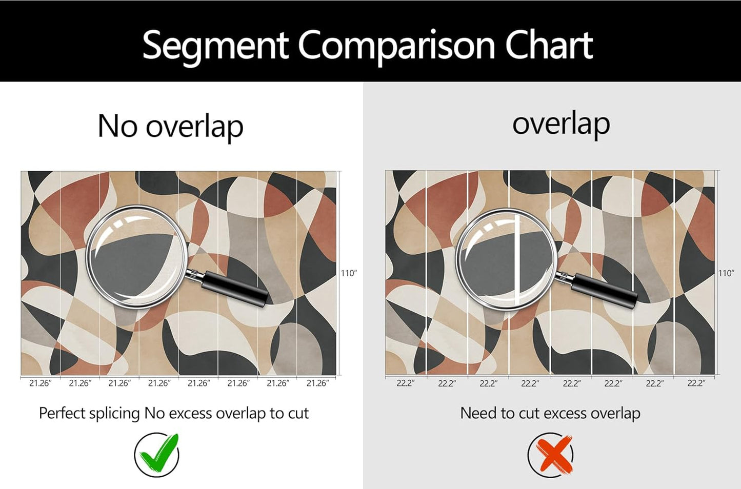 Geometric Abstract Art Wallpaper Mural for Living Room (Not Peel and Stick)