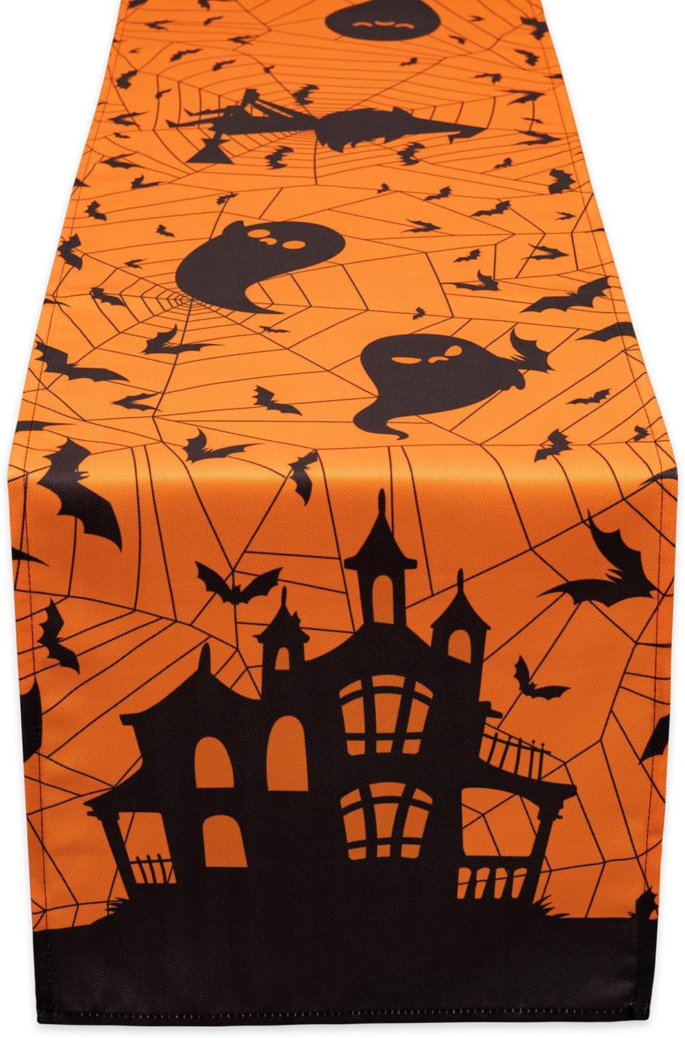 YiHomer Halloween Silhouettes Tabletop for Halloween Decorations, Dinner Parties and Scary Movie Nights, Horror Night, Table Runner, 14 x 72