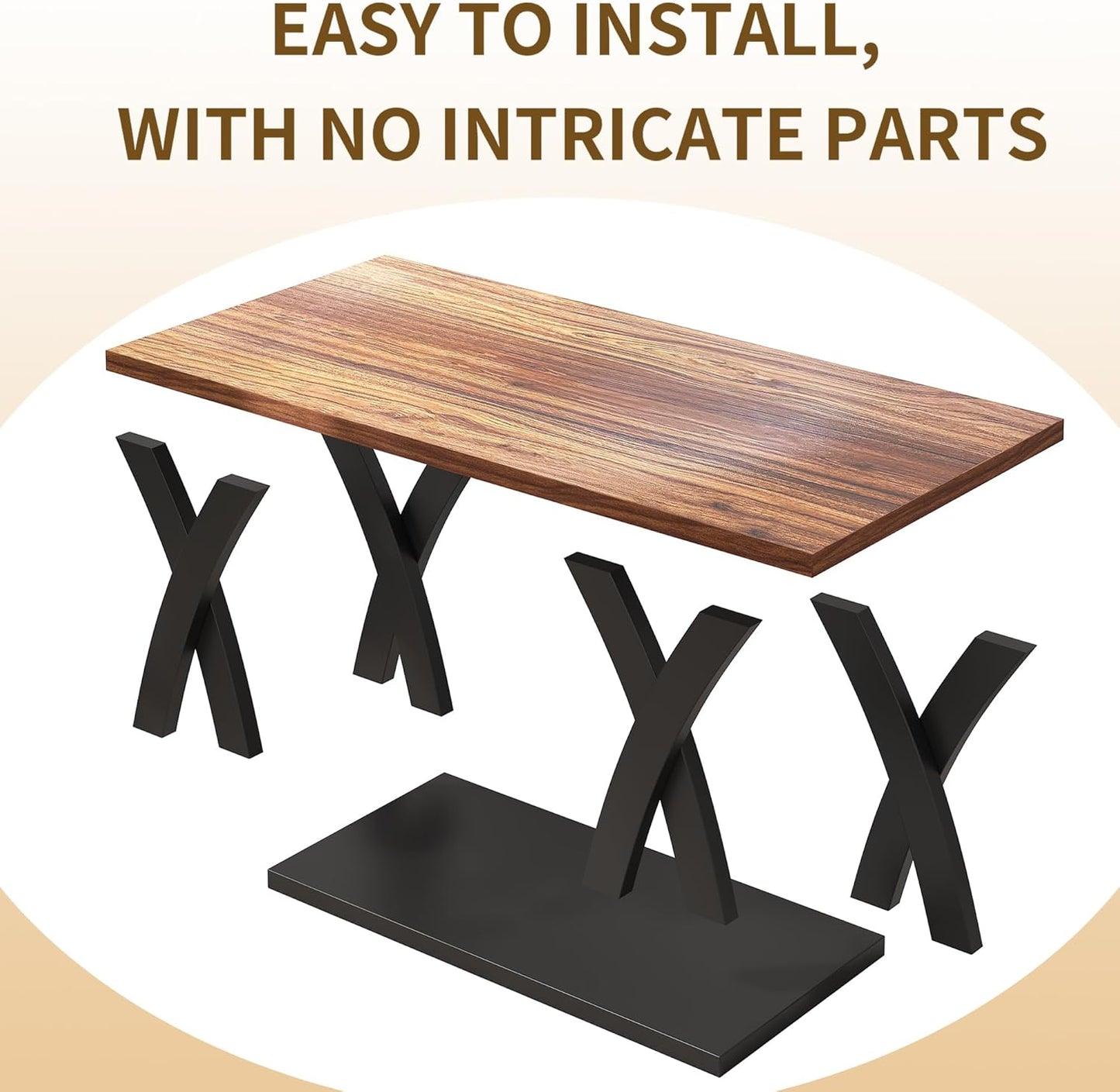 47” Wood Coffee Tables for Living Room Rustic Stands with Storage Shelf Black Blown Coffee Tables for Living Room Farmhouse Center Stands with Shelf. Farmhouse Rectangle Center Table