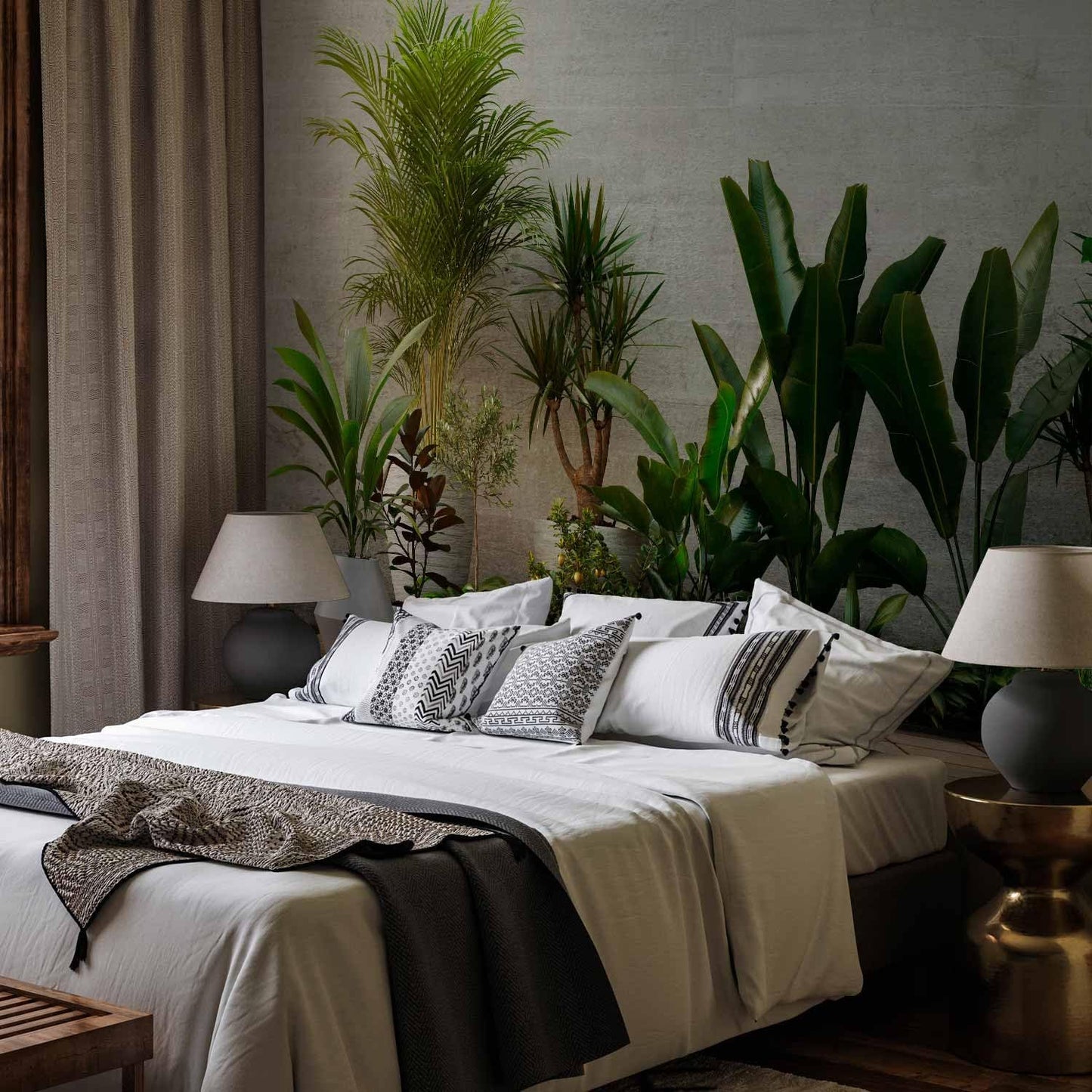 artgeist Wall Mural Nature 138x101 in - XXL Non-Woven Wallpaper Fleece Wall Decor Photo Print Picture Image Design Botanics Plants 3D Effect b-B-0600-a-a