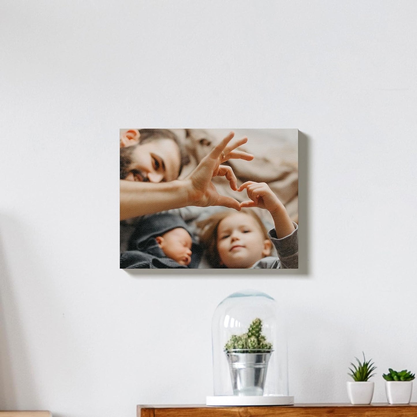 Custom Canvas Prints with Your Photos – Personalized Picture To Canvas Wall Art, Perfect for Home Decor, Gifts & Keepsakes, Ready to Hang (12" L x 36" W x .75”D, Brazillian Barnwood)
