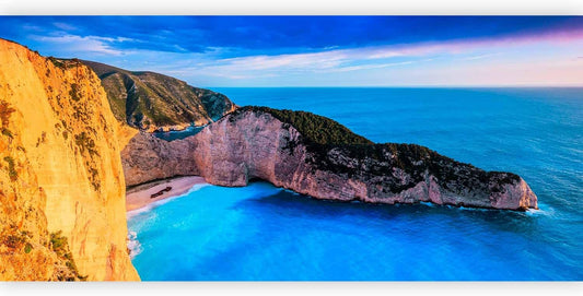 artgeist Wall Mural Tropical Island 216x98 in - XXL Non-Woven Corner Wallpaper Fleece Angle Wall Decor Photo Print Picture Image Design Landscape Sea Beach Ocean c-A-0058-a-d