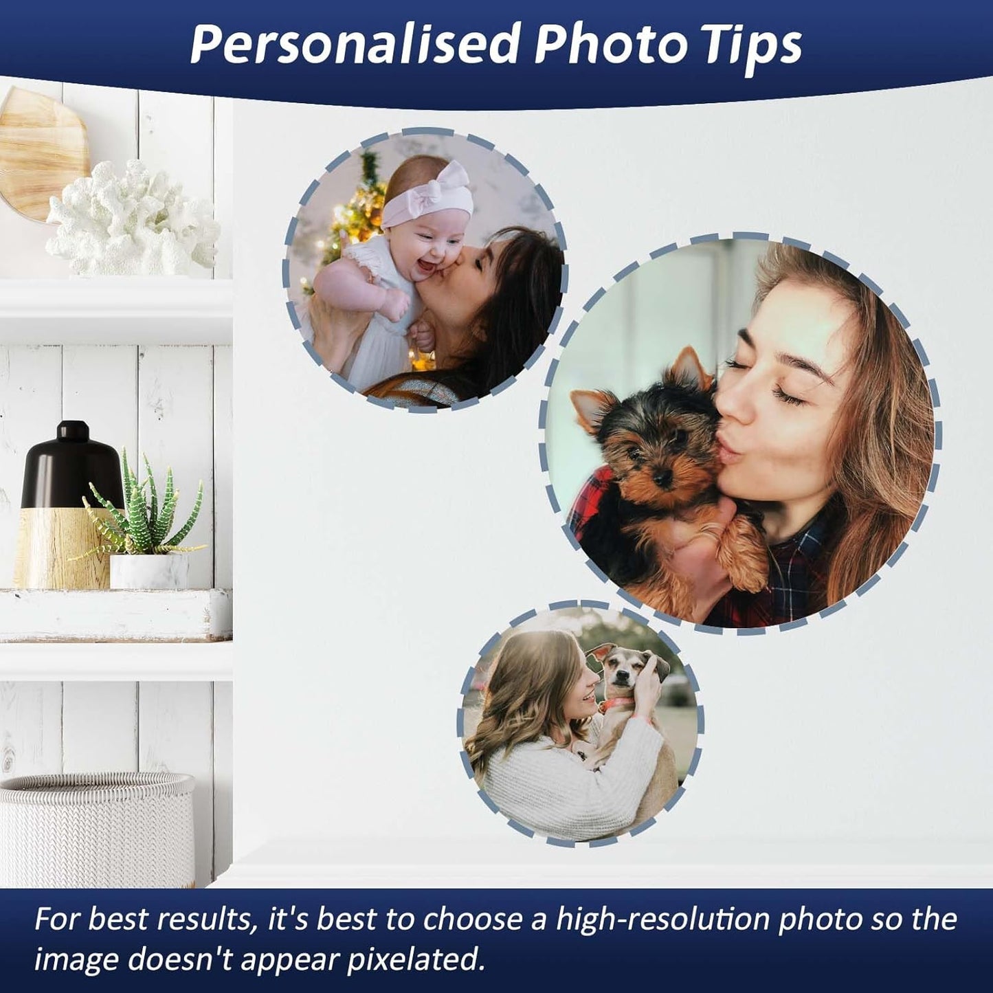 AIRUIXIO Custom Canvas Prints with Frame | Personalized Photo Canvas for Christmas Gifts | Ideal Family & Pet Wall Art Decor | Custom Canvas Wall Art 20x16Inch