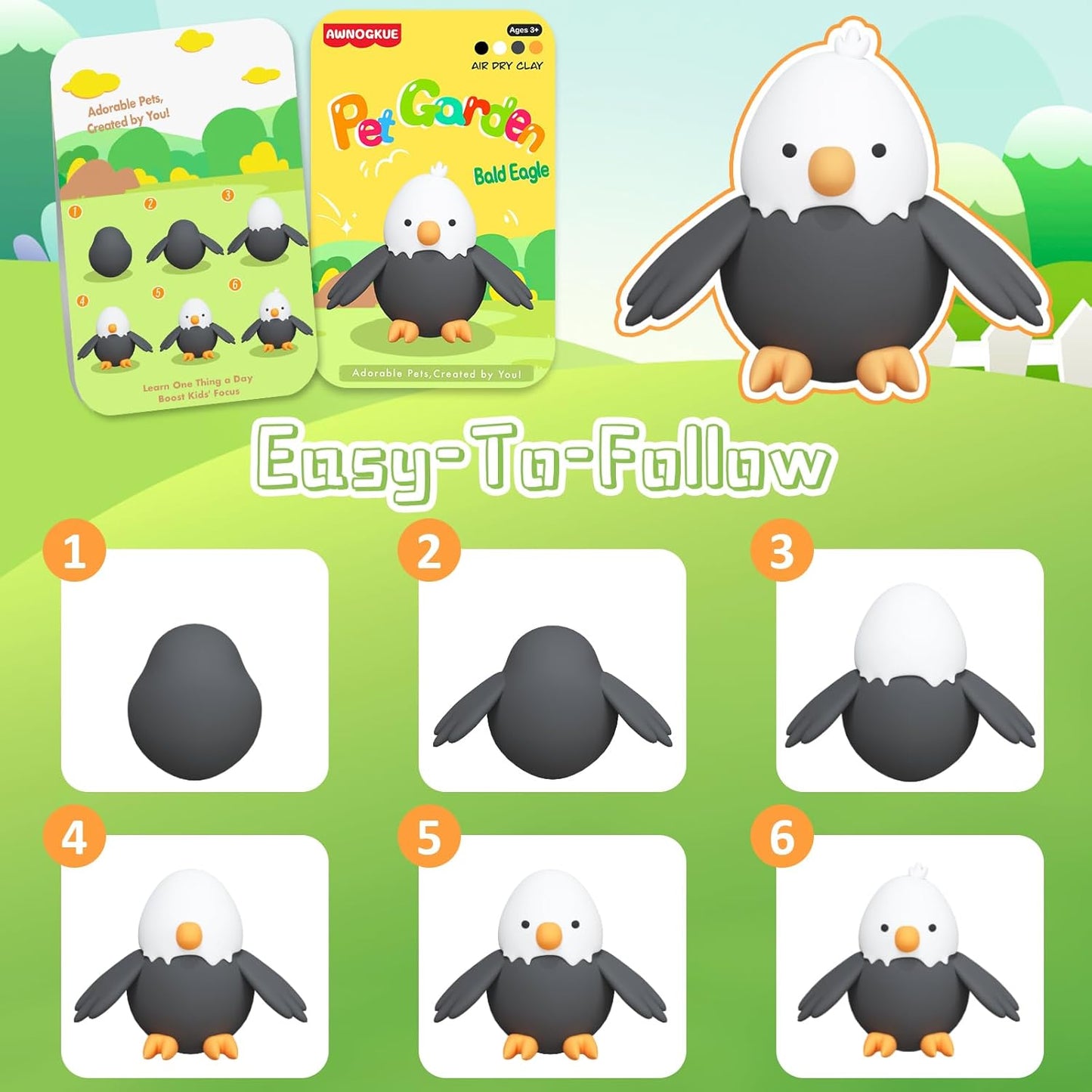 Air Dry Clay for Kids，12 Boxs Modeling Clay Kit with 5 Sculpting Tools, Safe Non-Toxic Model Magic Clay, DIY Art and Crafts Toy Gift, Party Home Favors for Boys, Girls, Toddler