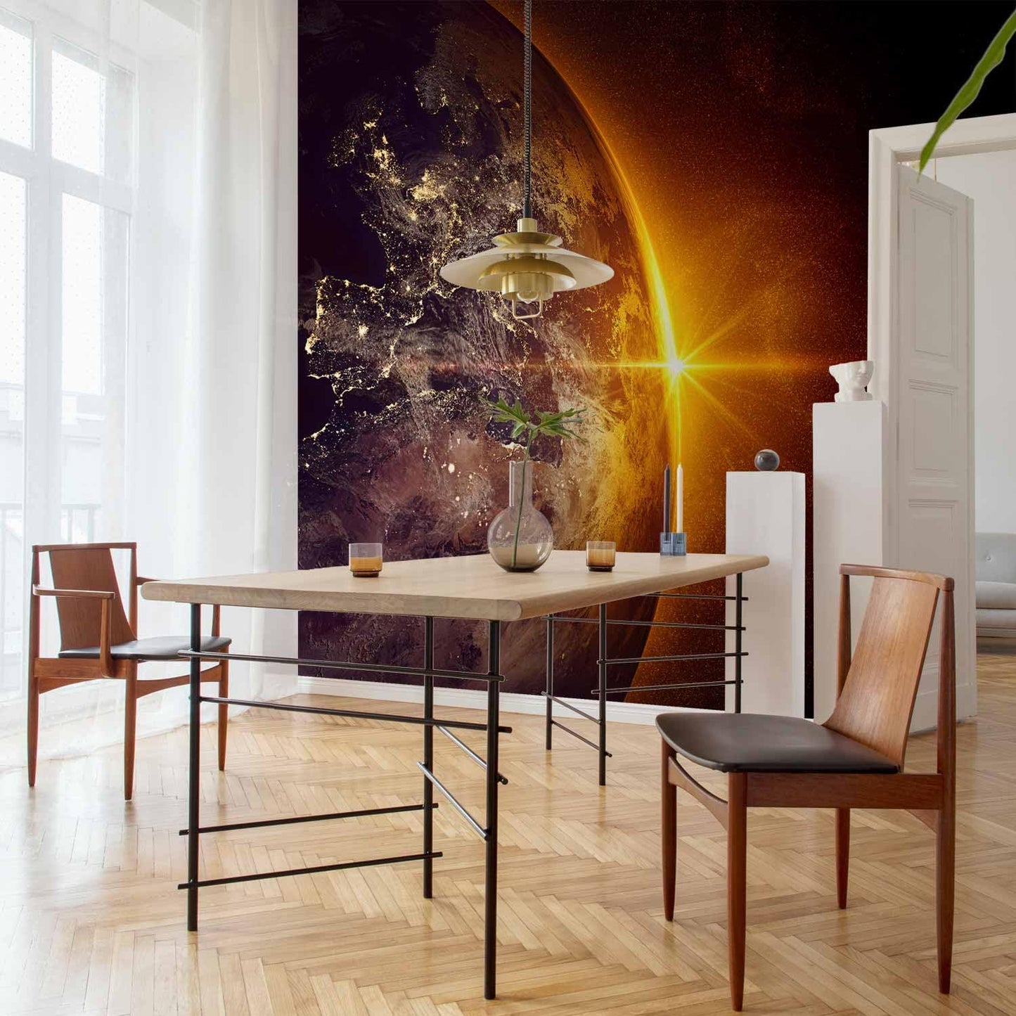 artgeist Wall Mural Cosmos Galaxy 157x110 in - XXL Non-Woven Wallpaper Fleece Wall Decor Photo Print Picture Image Design Home n-B-0003-a-a