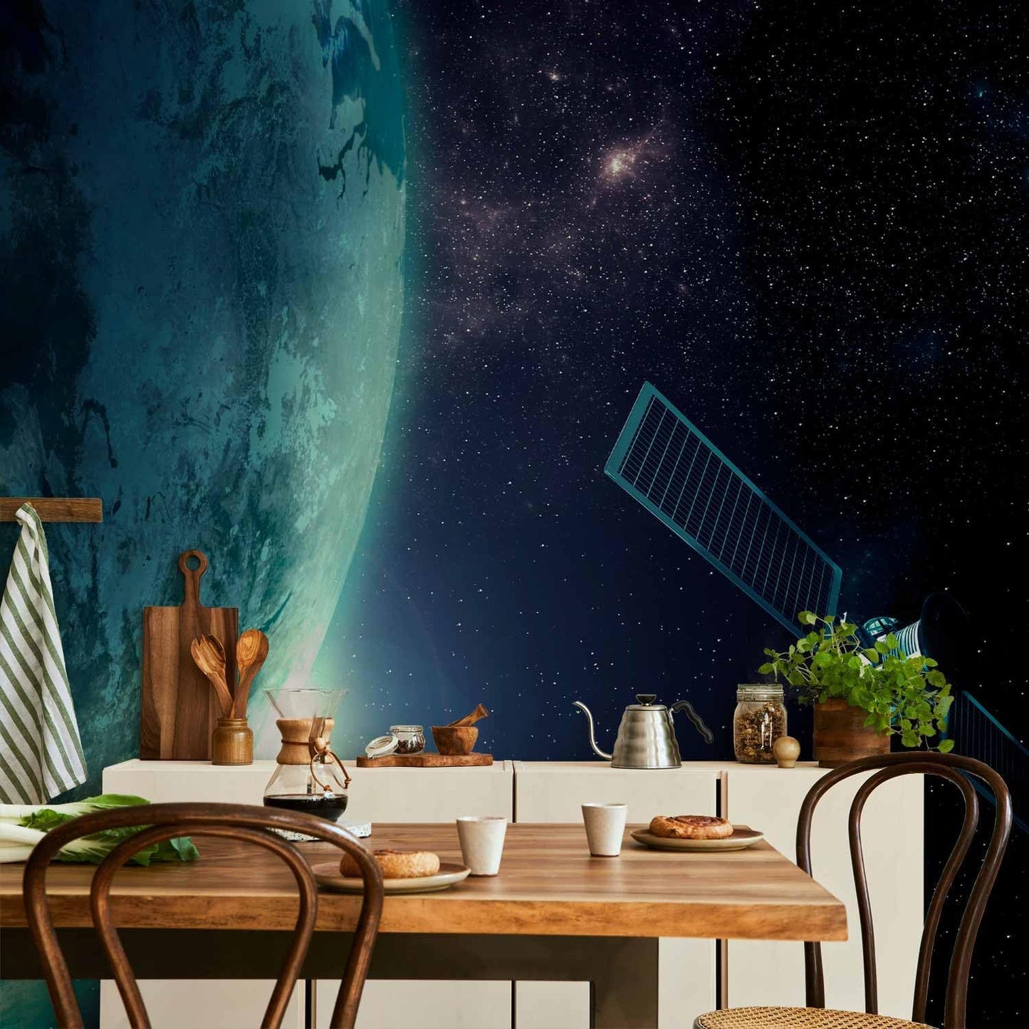 artgeist Wall Mural Cosmos Galaxy 118x83 in - XXL Non-Woven Wallpaper Fleece Wall Decor Photo Print Picture Image Design Home n-B-0007-a-c