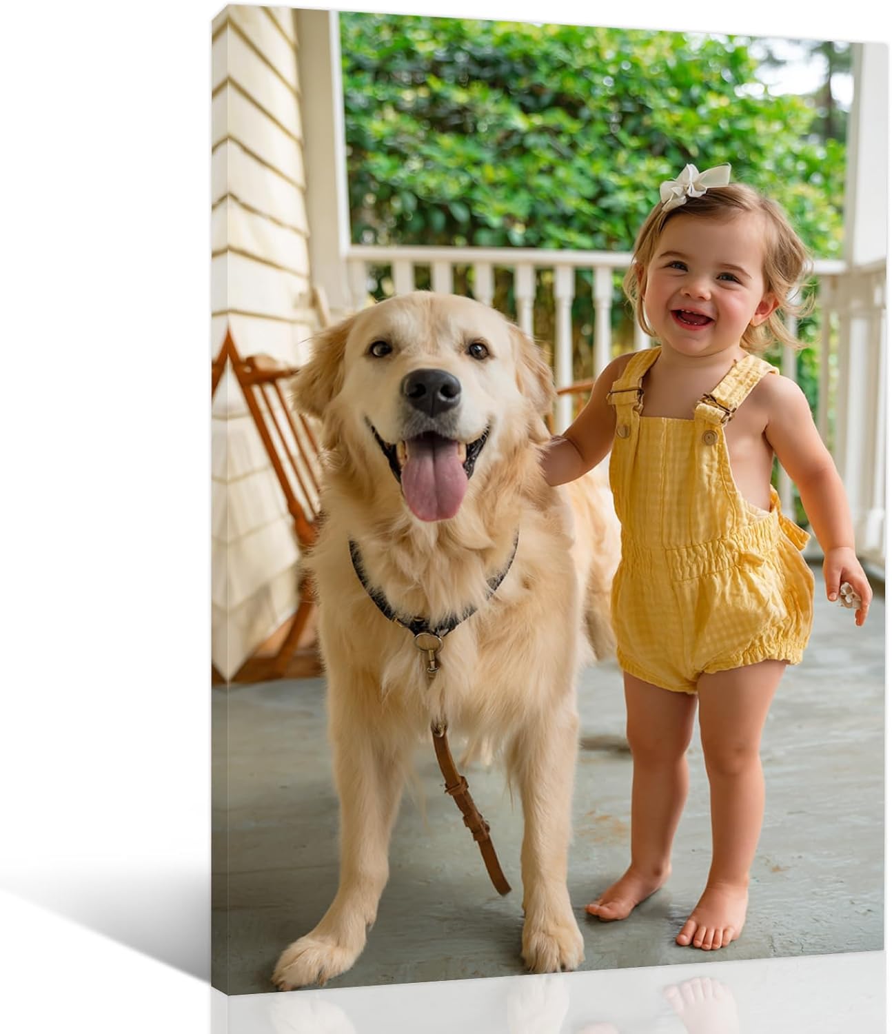 Custom Pictures Framed Prints for Living Room Custom Picture Canvas for Bedroom Decor Customize Poster Personalized Photos for The Wall 24X36in