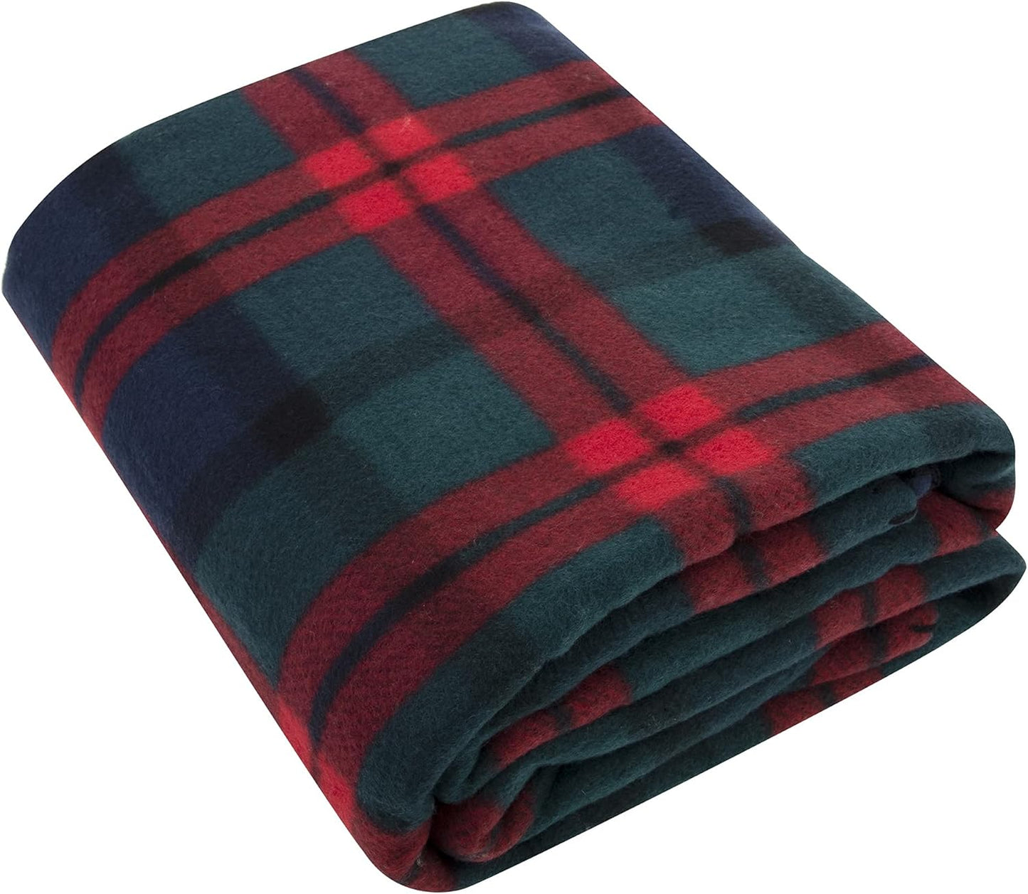 50x60 Throw Blankets, Plaid Fleece Throw Blankets for Bedroom, Couch, Livingroom, Chair, Pets, Outdoors