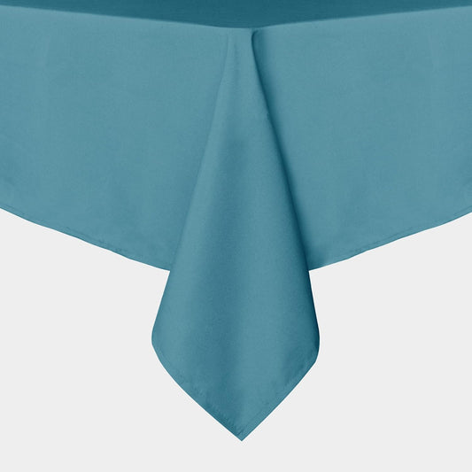 sancua Rectangle Tablecloth - 70 x 120 Inch - Stain and Wrinkle Resistant Washable Polyester Table Cloth, Decorative Fabric Table Cover for Dining Tables, Buffet Parties and Camping, Teal