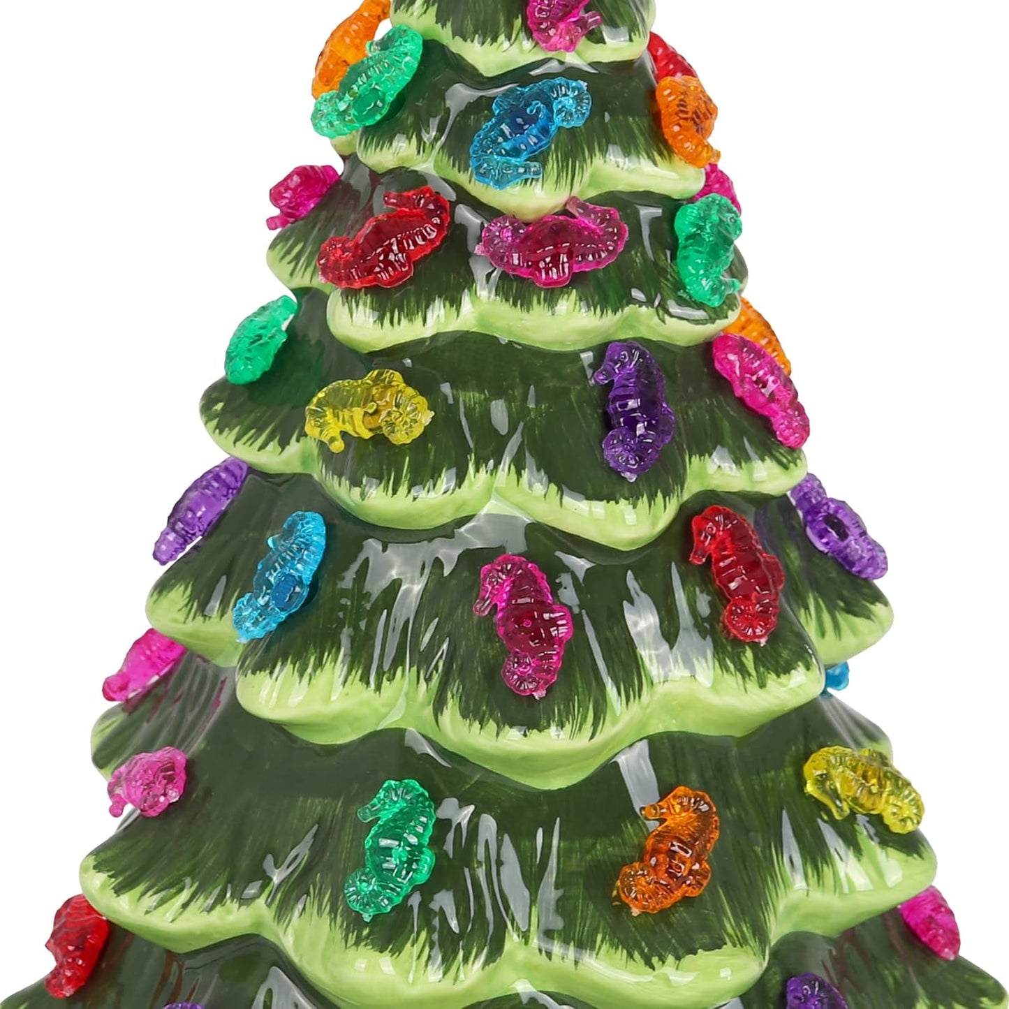 Ceramic Tree Replacement Bulbs - Bulbs for Vintage Ceramic Christmas Tree - Ceramic Christmas Tree Lights - Ceramic Christmas Tree Bulbs - Ceramic Christmas Tree Replacement Lights (Seahorse, 1200)