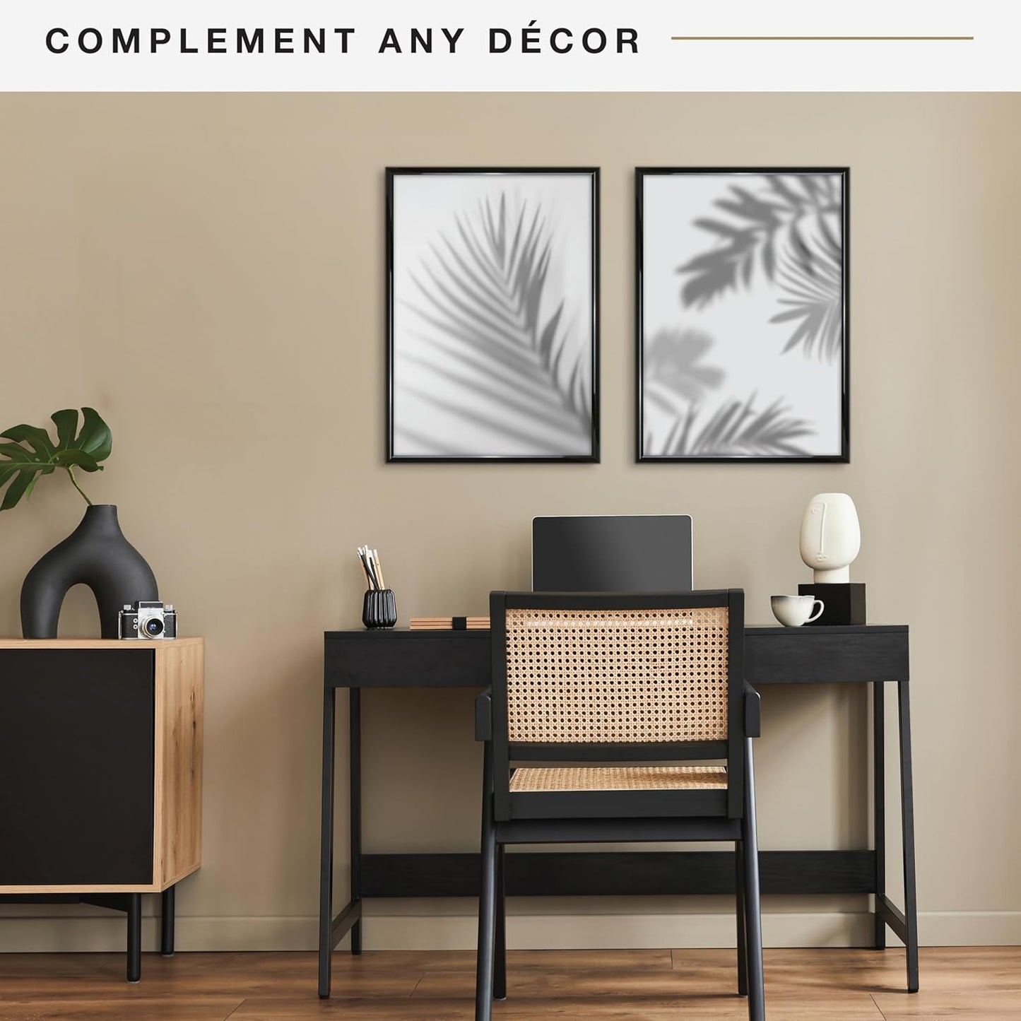 MCS Trendsetter Poster Frame, Black, 20 x 28 in, 2 pk