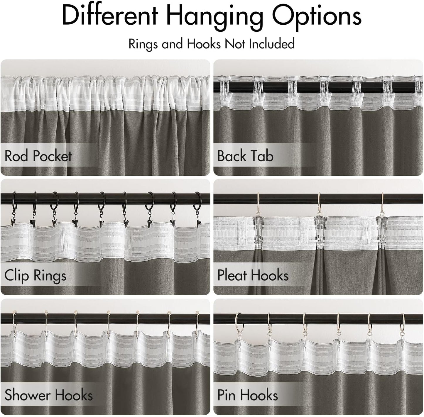 MIULEE Silver Gray Velvet Curtains 90 inches 2 Panels - Luxury Room Darkening Window Drapes for Bedroom Living Room Thermal Insulated Super Soft Blackout, Back Tab Rod Pocket Pinch Pleated, W52 x L90