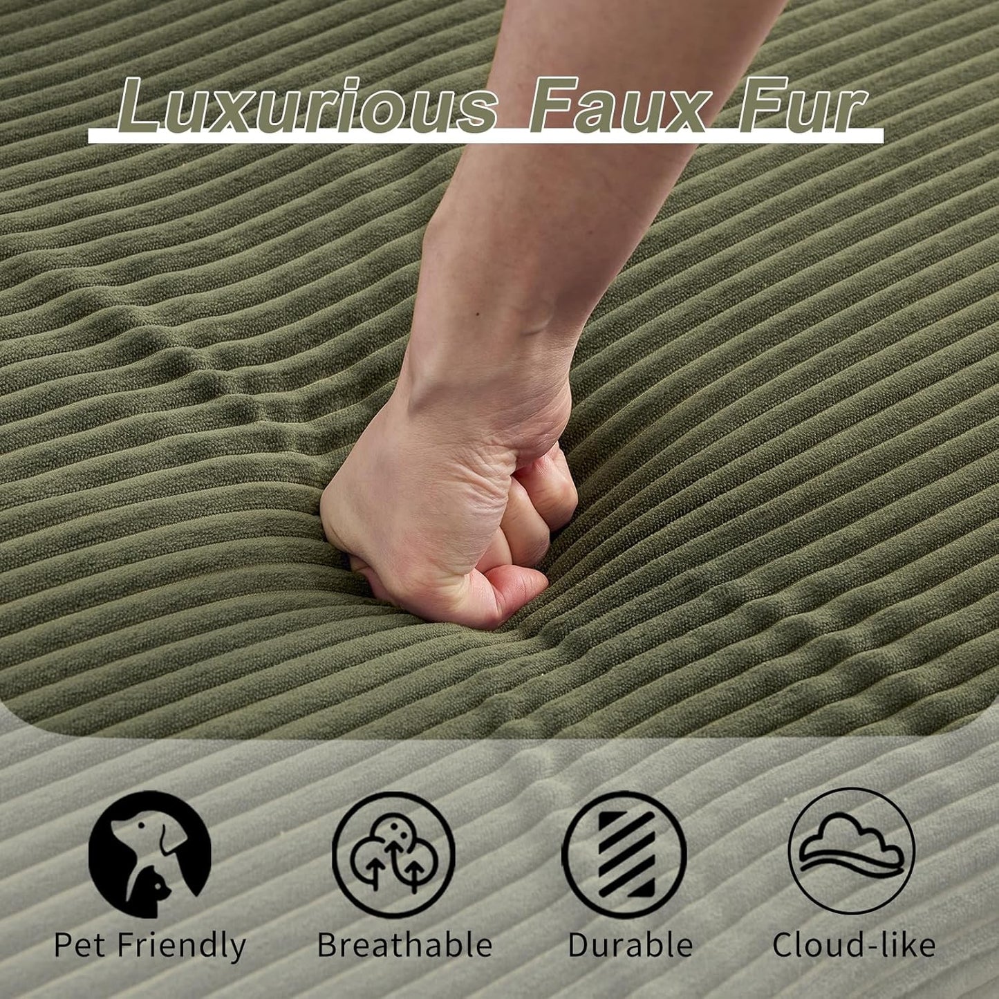 78" W Loveseat Sofa, 4 in 1 Convertible Floor Sofa Bed, Boneless Cloud Couch with Cup Holder, Fold Out Floor Couch, Loveseat Recliner Sleeper for Living Room Bedroom Lounge(Corduroy, White)