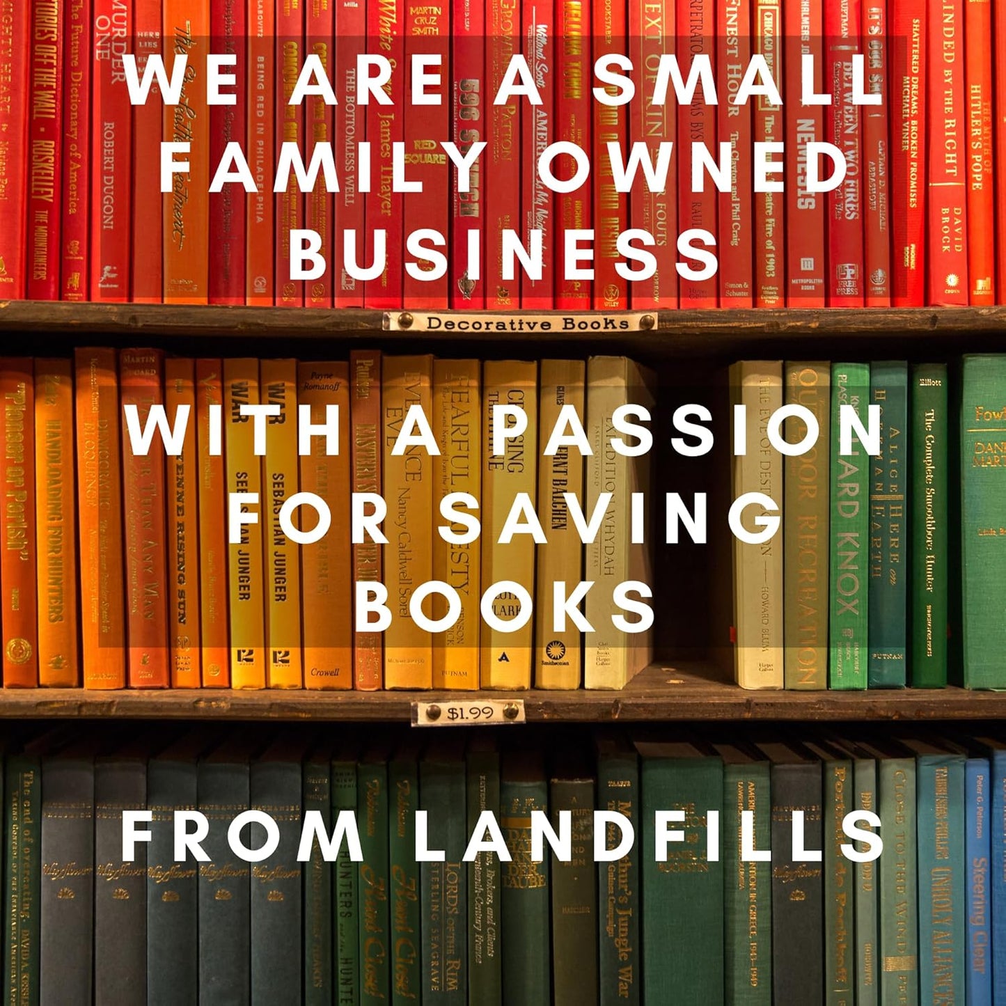 Curated Decorative Books Hardcover Décor Books for Home Décor, Choose Color, Interior Design, Office, Wedding Display, Instant Library, or Staging (Three Feet, Black)