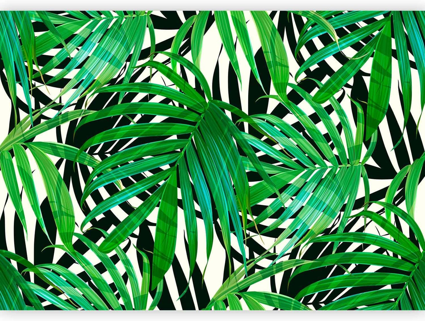 artgeist Wall Mural Tropical 177"x124" XXL Peel and Stick Self-Adhesive Wallpaper Removable Large Sticker Foil Wall Decor Print Picture Image Design
