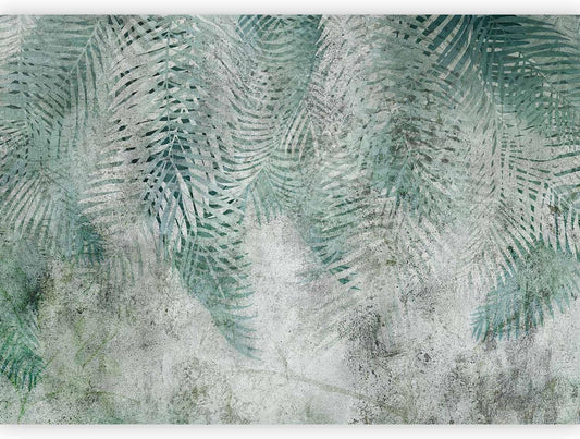 artgeist Premium Wall Mural Leaves 138x101 in - Non-Woven Wallpaper Fleece Wall Decor Photo Print Picture Image Design Nature Botanical Plants Palm Abstract b-C-0861-a-a