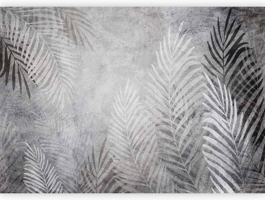 artgeist Wall Mural Leaves 154x110 in - XXL Peel and Stick Self-Adhesive Wallpaper Removable Large Sticker Foil Wall Decor Print Picture Image Design Palm Abstract Nature Botanical b-C-0855-a-a