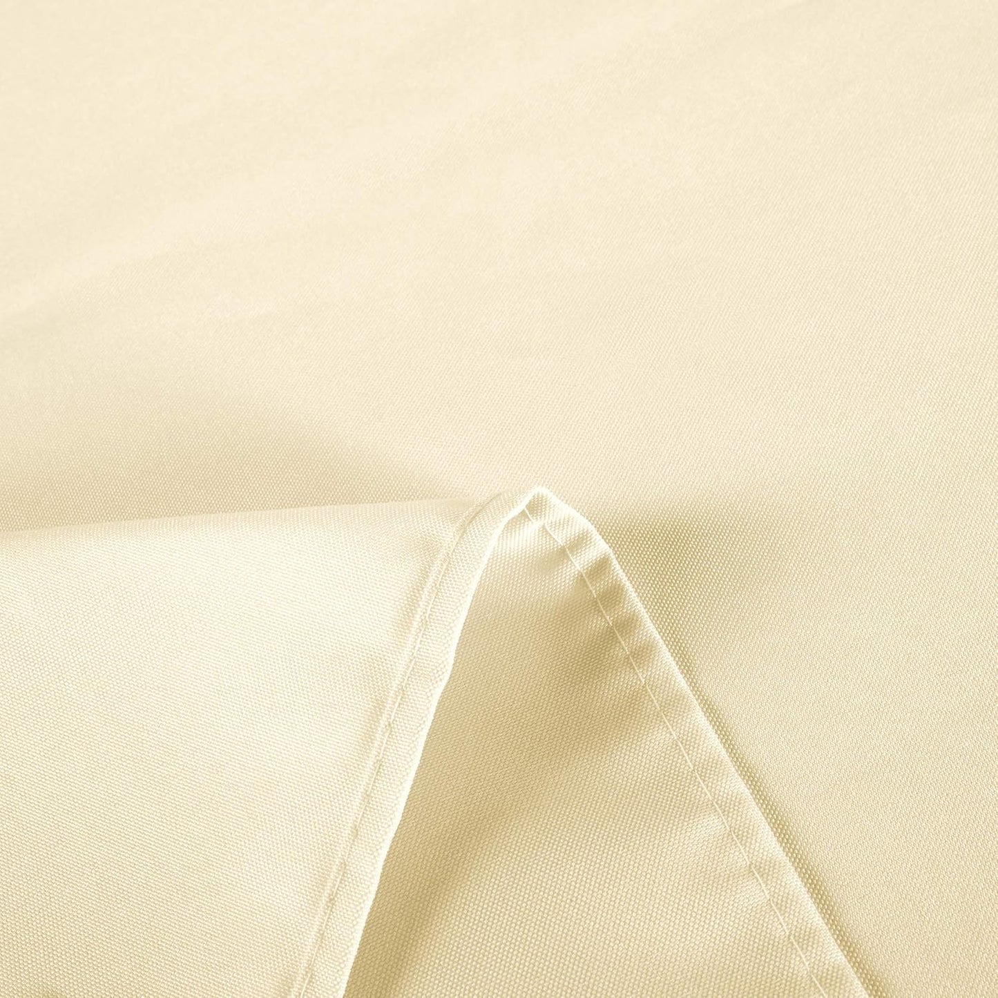 sancua Rectangle Tablecloth - 54 x 78 Inch - Stain and Wrinkle Resistant Washable Polyester Table Cloth, Decorative Fabric Table Cover for Dining Tables, Buffet Parties and Camping, Beige