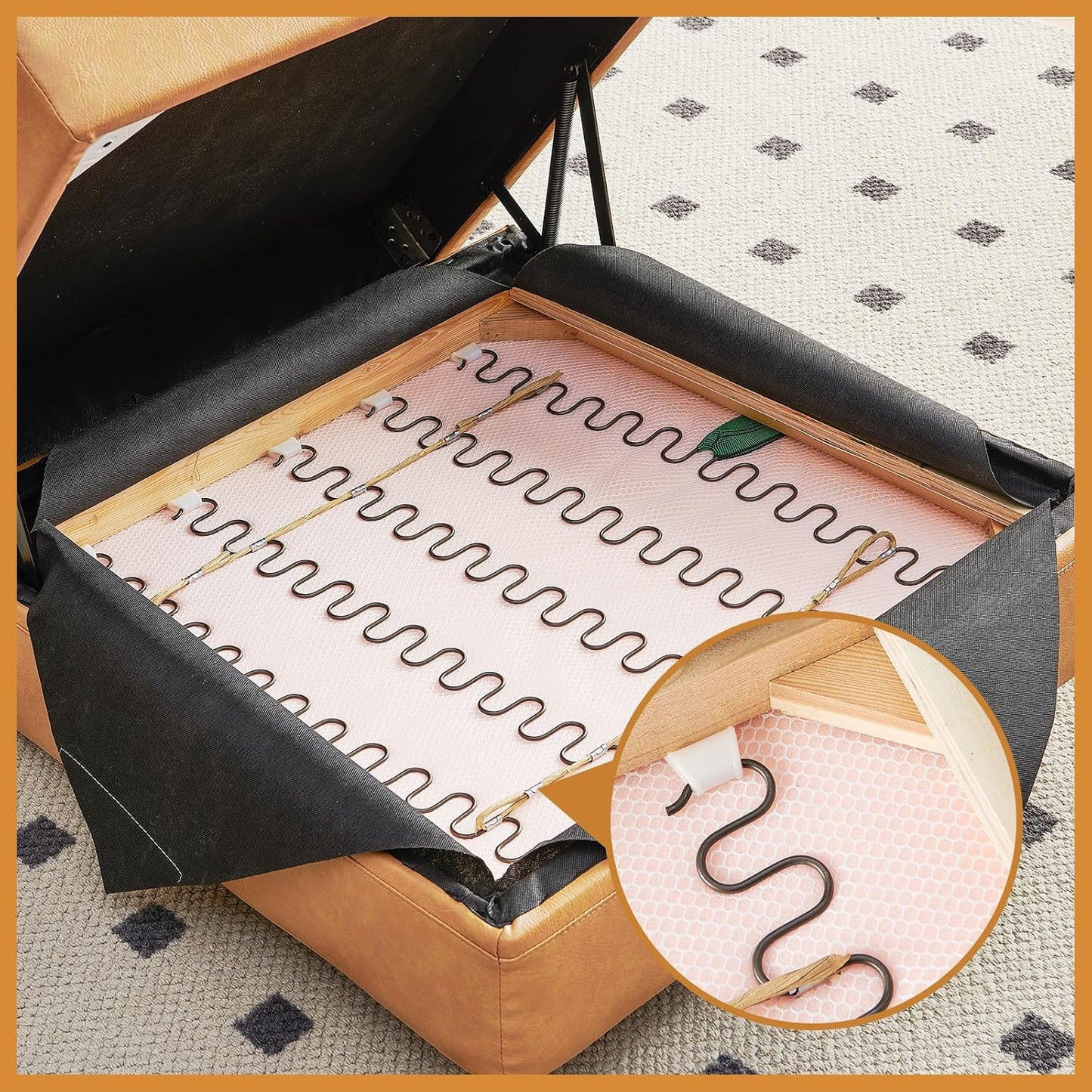 Faux Leather Modular Sofa, Module B