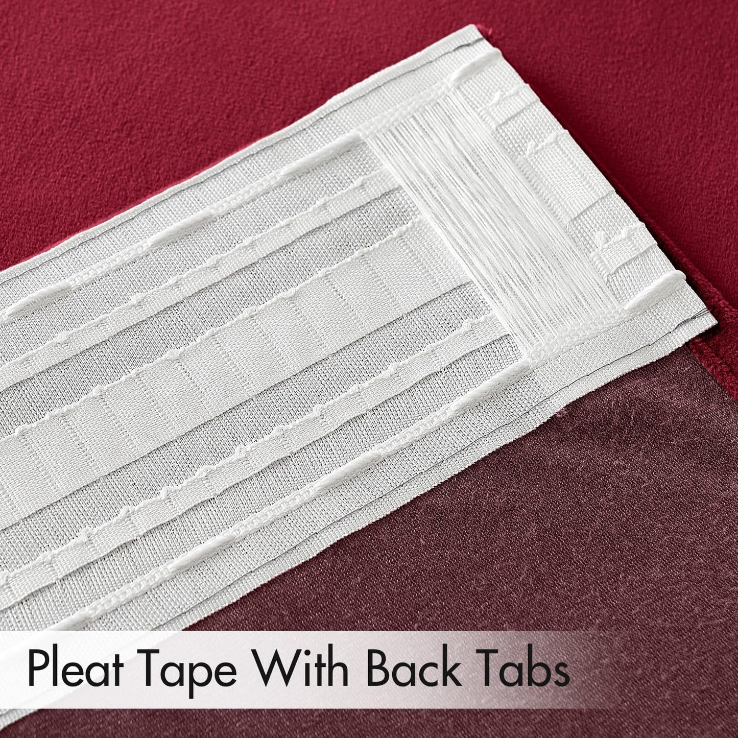 MIULEE Hot Pink Velvet Curtains 84 inches 2 Panels - Luxury Room Darkening Window Drapes for Bedroom Living Room Thermal Insulated Super Soft Blackout, Back Tab Rod Pocket Pinch Pleated, W52 x L84