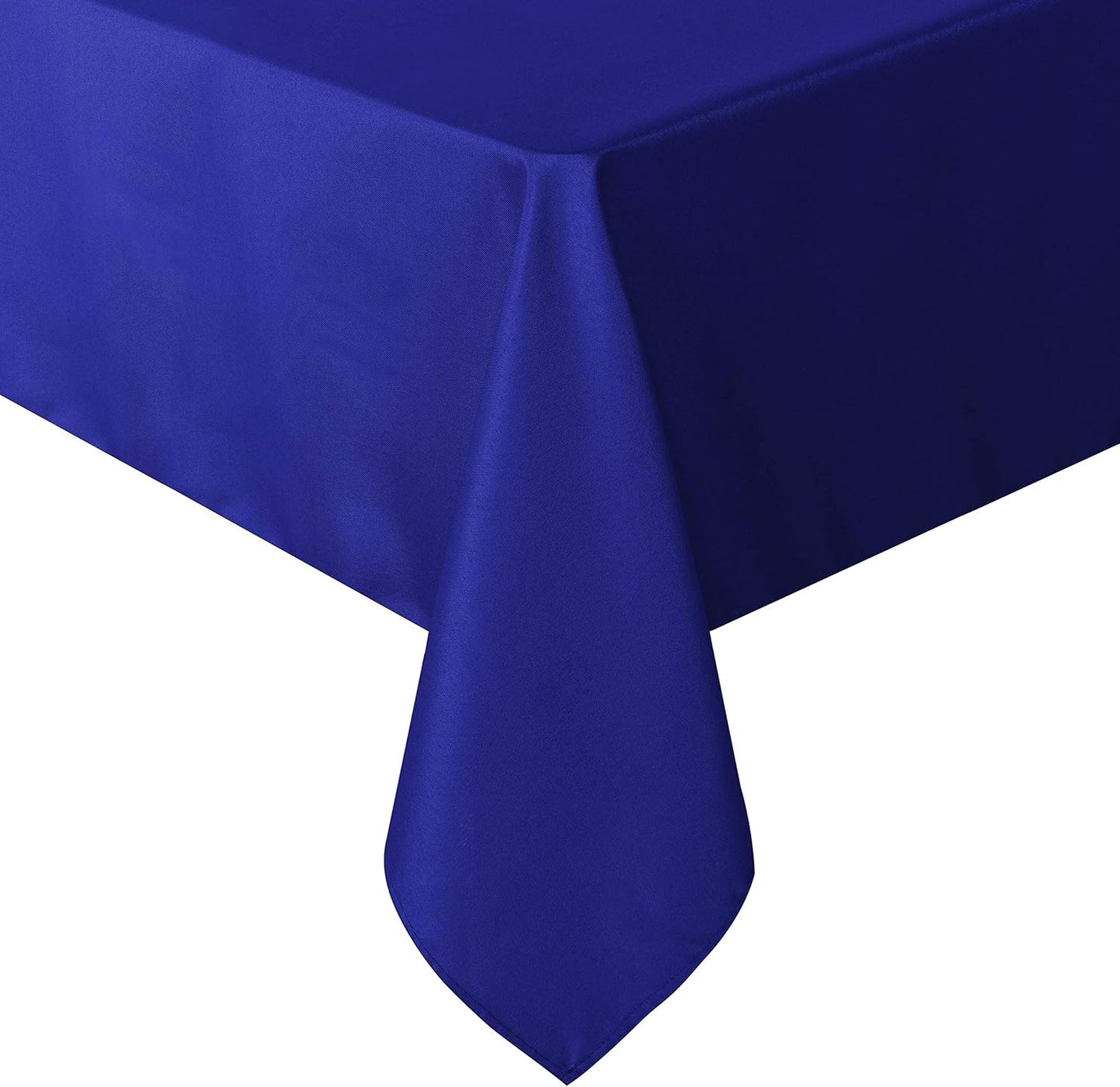 Sancua Rectangle Tablecloth - 90 x 132 Inch - Water Resistant Spill Proof Washable Polyester Table Cloth, Royal Blue