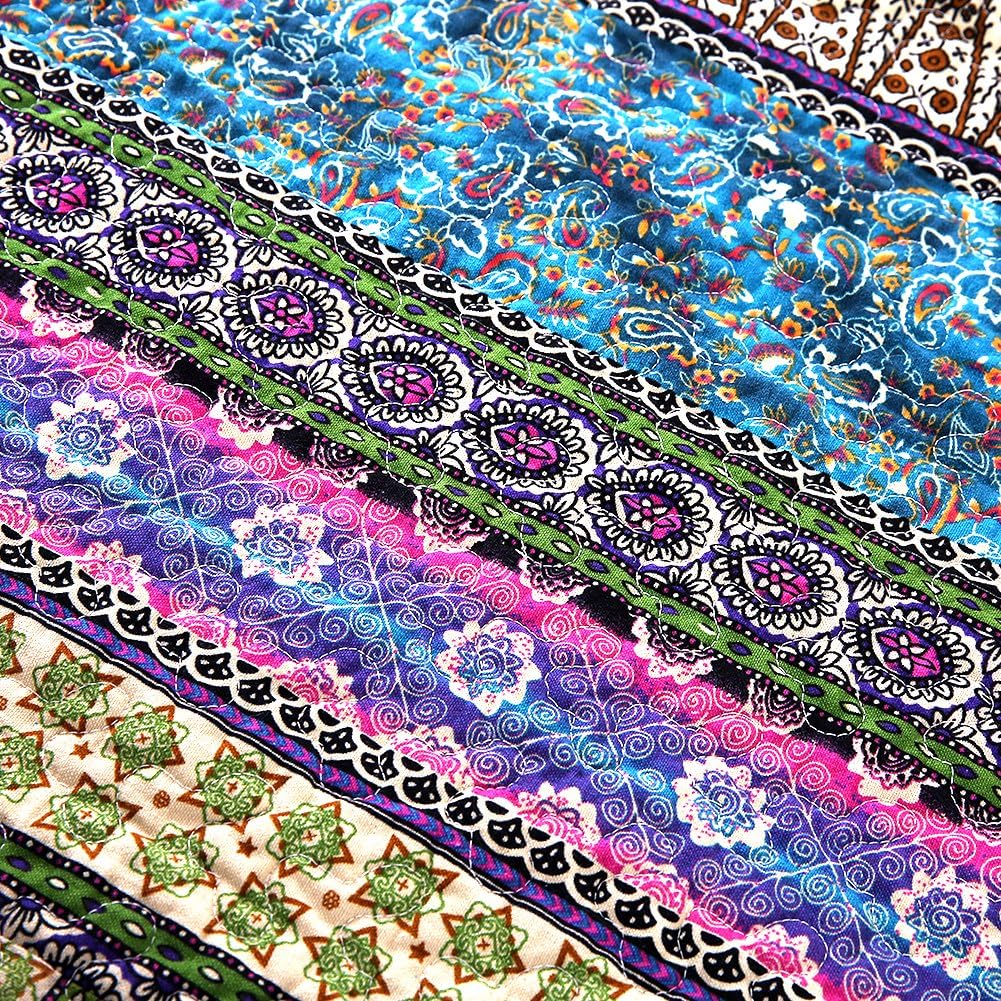 NEWLAKE Striped Jacquard Style Cotton Throw Pillow Covers (2 Pieces, 18X18 Inch)