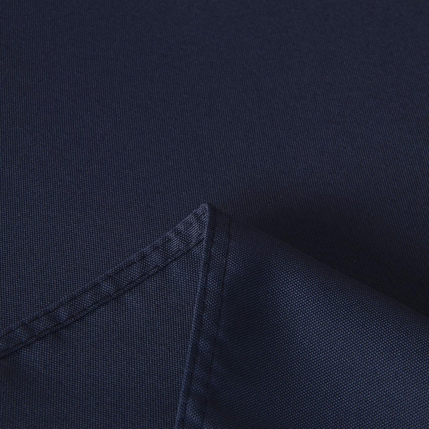 sancua Rectangle Tablecloth - 90 x 132 Inch - Water Resistant Spill Proof Washable Polyester Table Cloth, Decorative Fabric Table Cover for Dining Tables, Buffet Parties and Camping, Navy