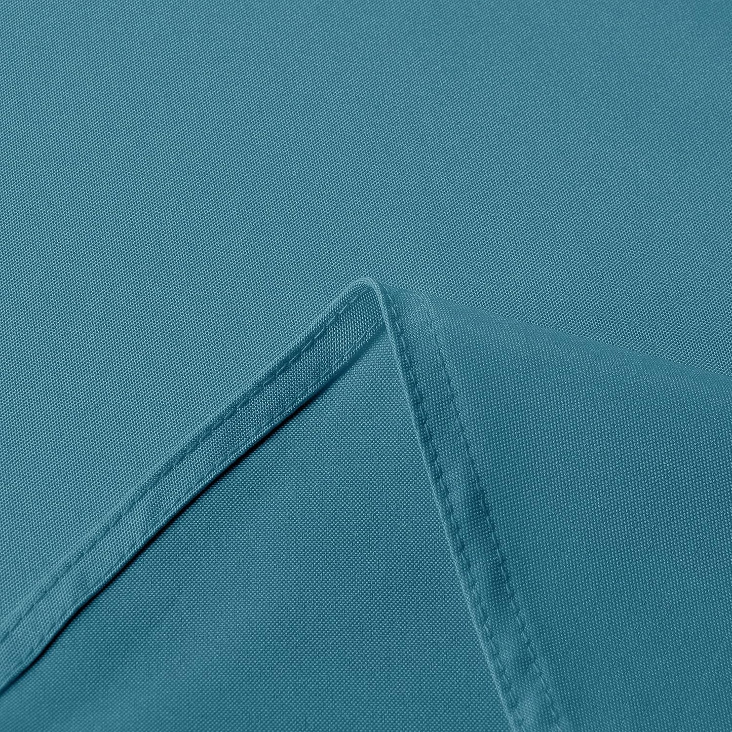 sancua Rectangle Tablecloth - 60 x 120 Inch - Stain and Wrinkle Resistant Washable Polyester Table Cloth, Decorative Fabric Table Cover for Dining Tables, Buffet Parties and Camping, Teal